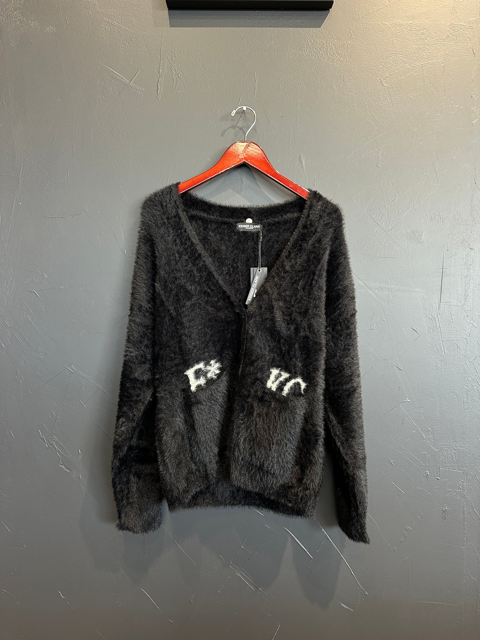 Keiser Clark F**k Cardigan Black