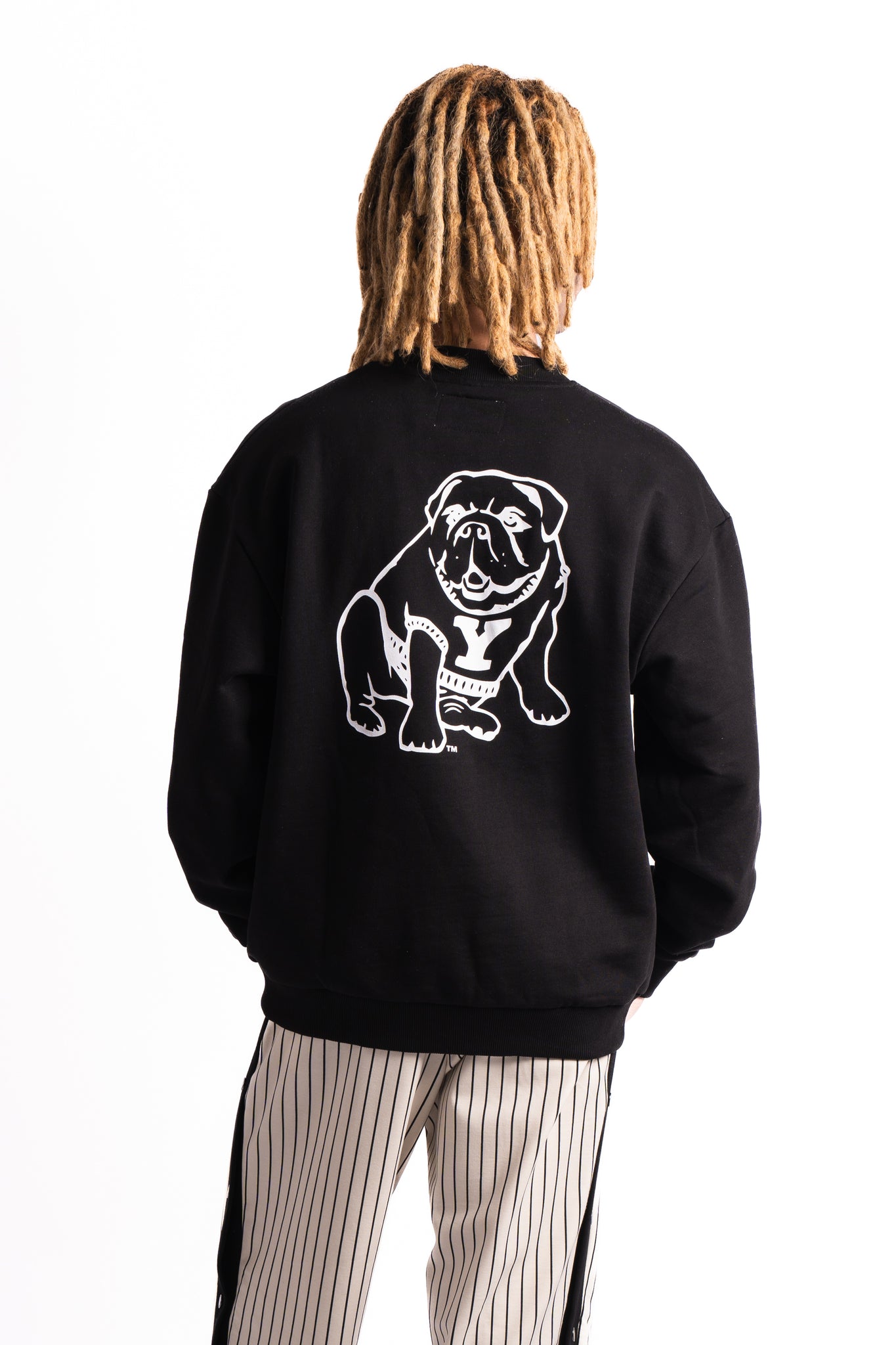 Les Deux x Yale Bulldog Sweatshirt Black