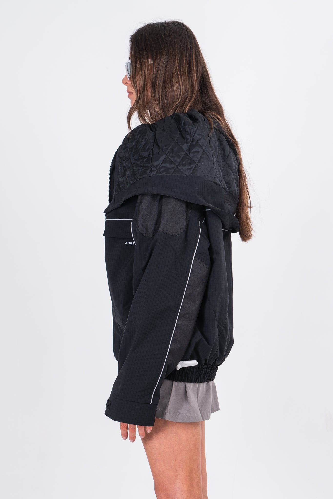 Martine Rose Reverse Sports Jacket Black