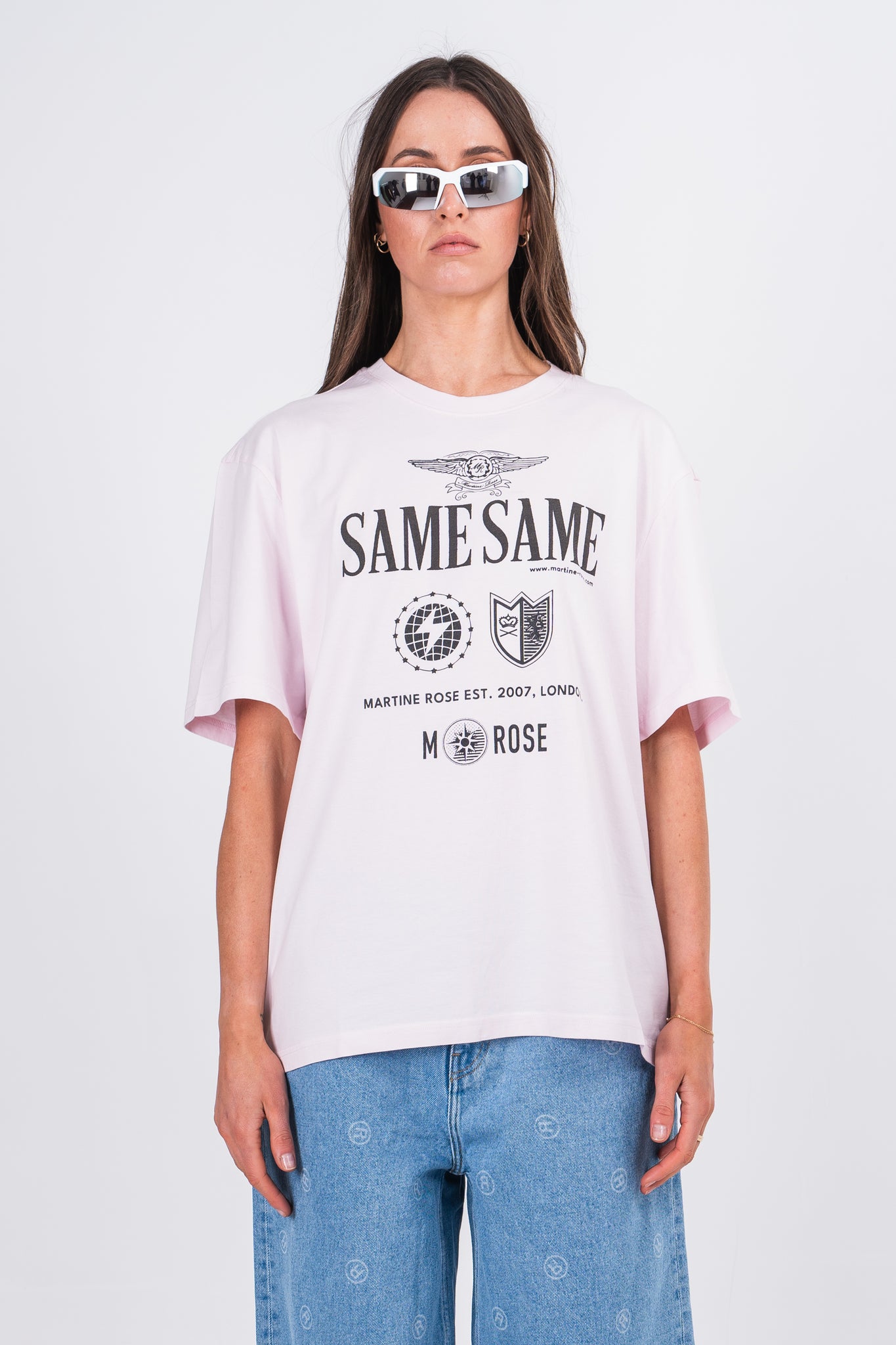 Martine Rose Classic Tee Same Same Pink