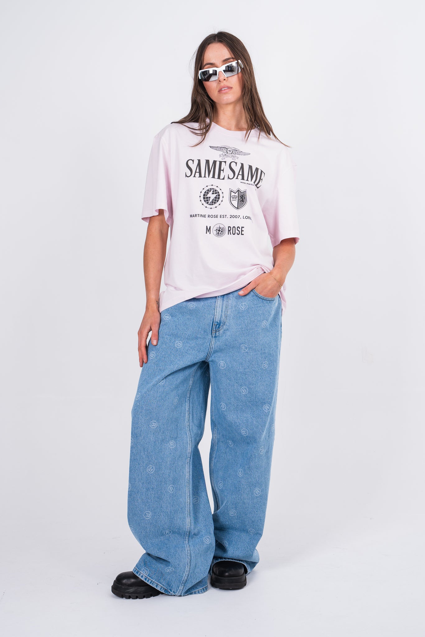 Martine Rose Classic Tee Same Same Pink