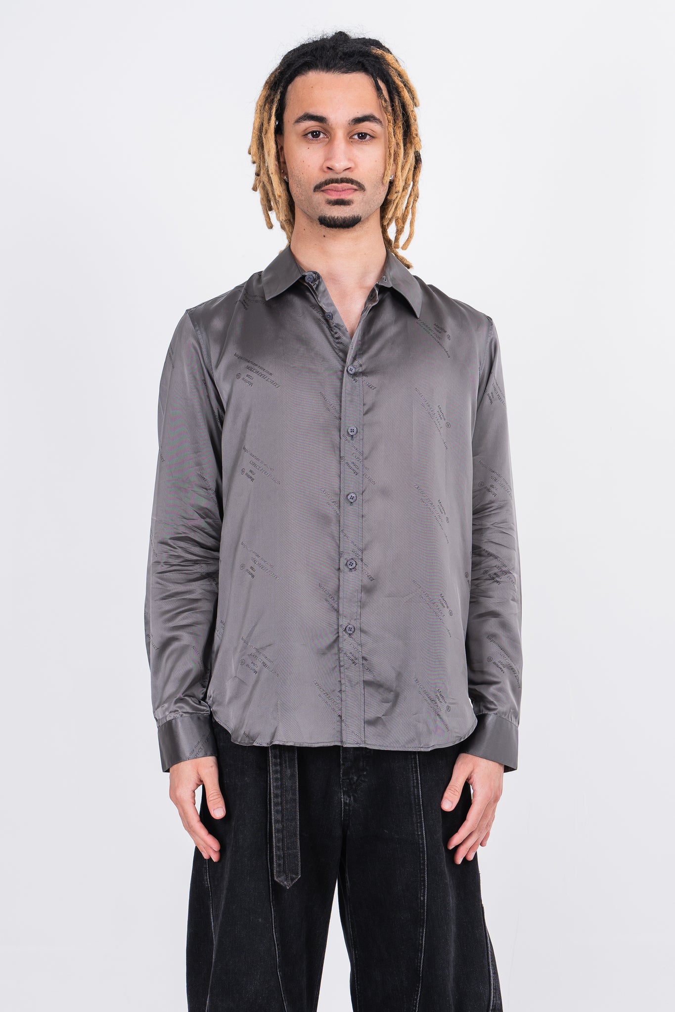 Martine Rose Classic Shirt Silver