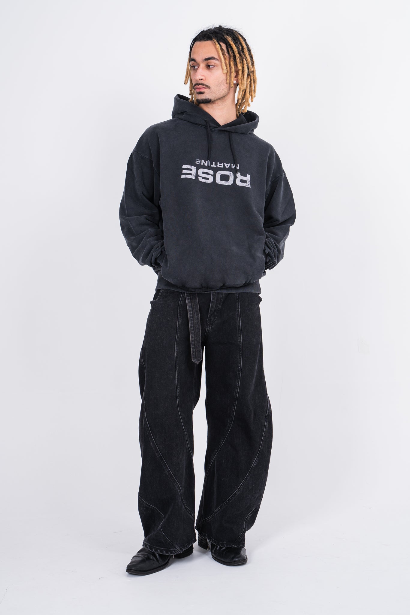 Martine Rose Classic Hoodie Black