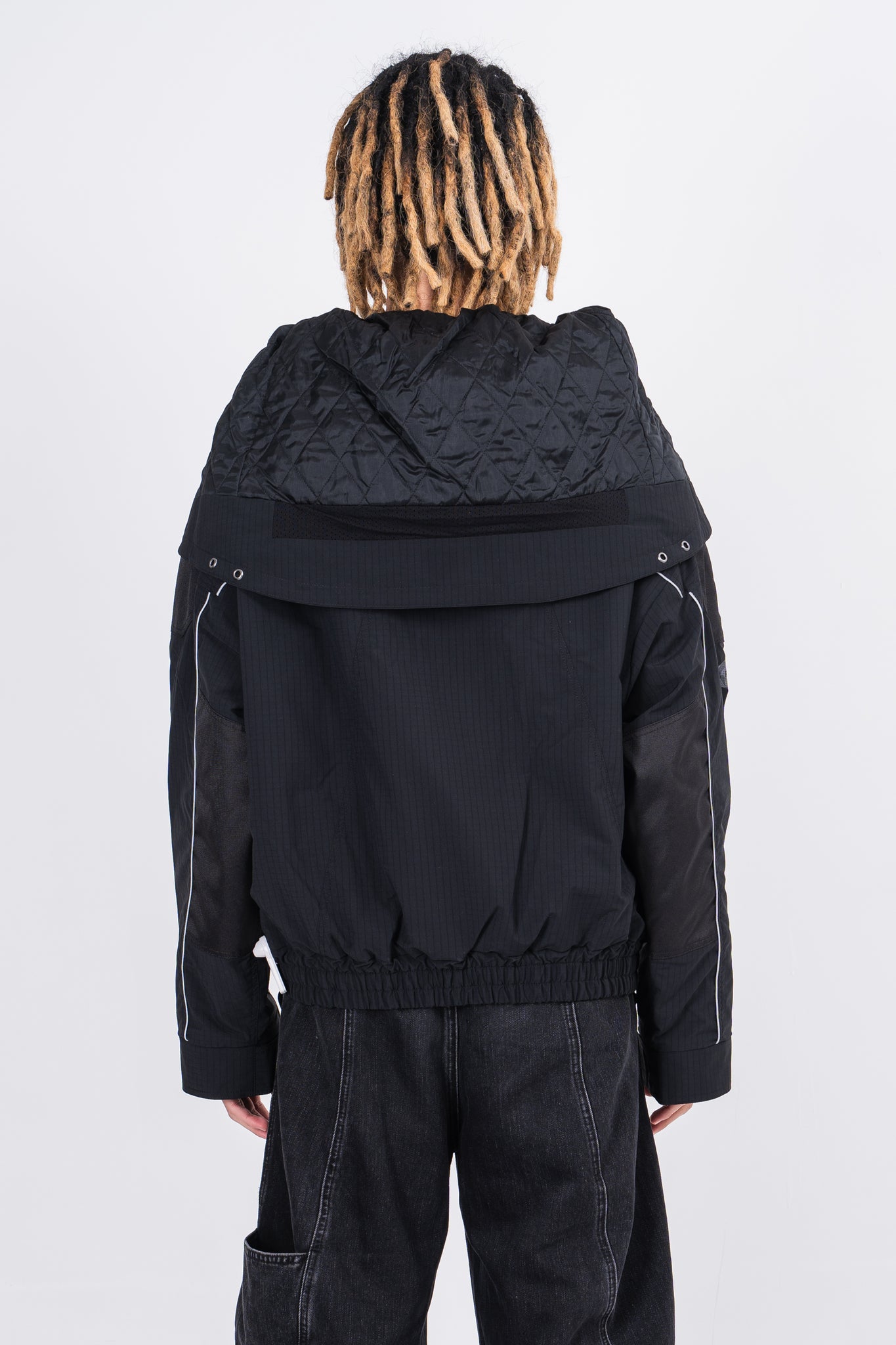 Martine Rose Reverse Sports Jacket Black