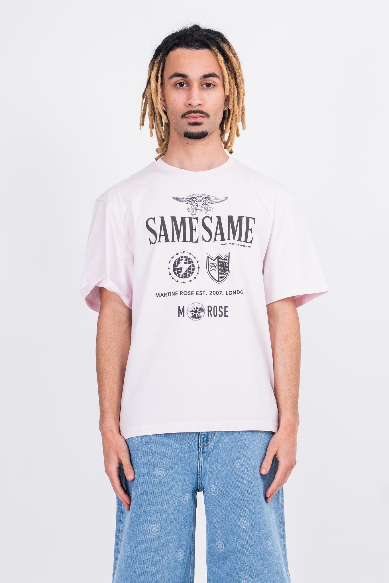 Martine Rose Classic Tee Same Same Pink