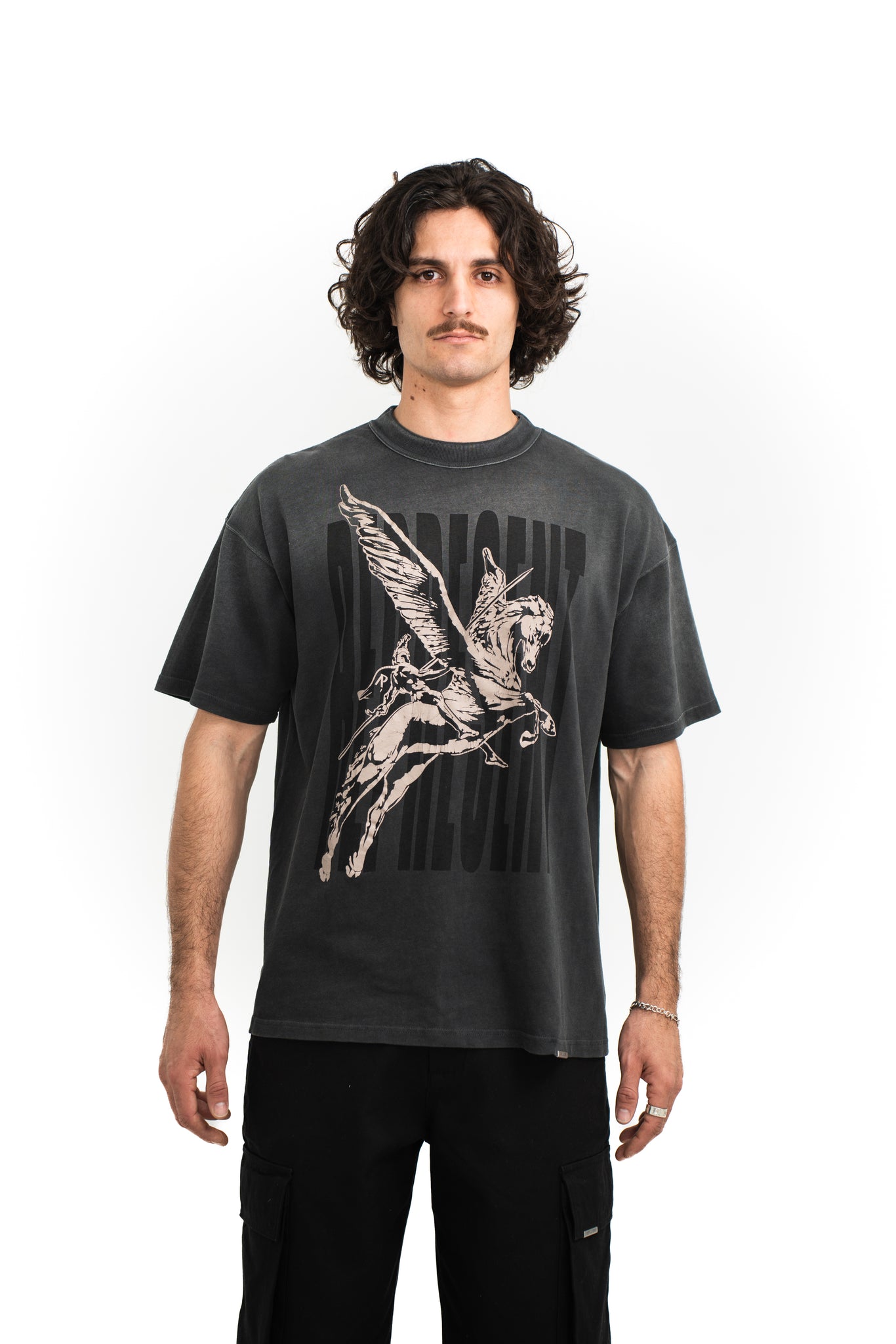 Represent Spirits Mascot Tee Aged Black