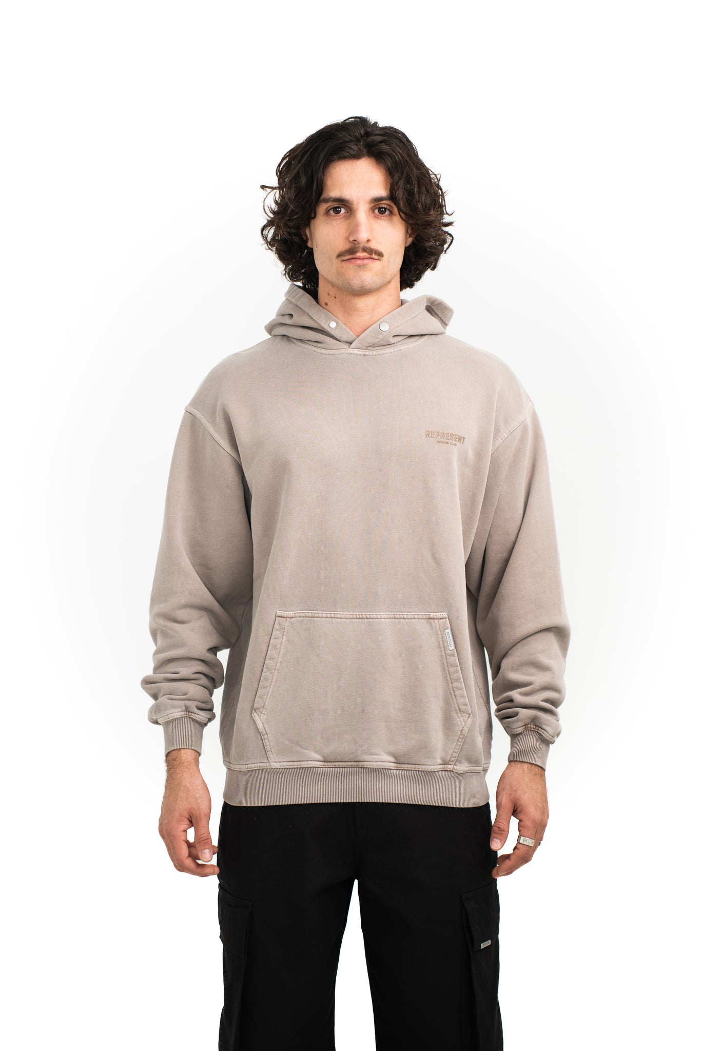 Represent Owners Club Hoodie Mushroom