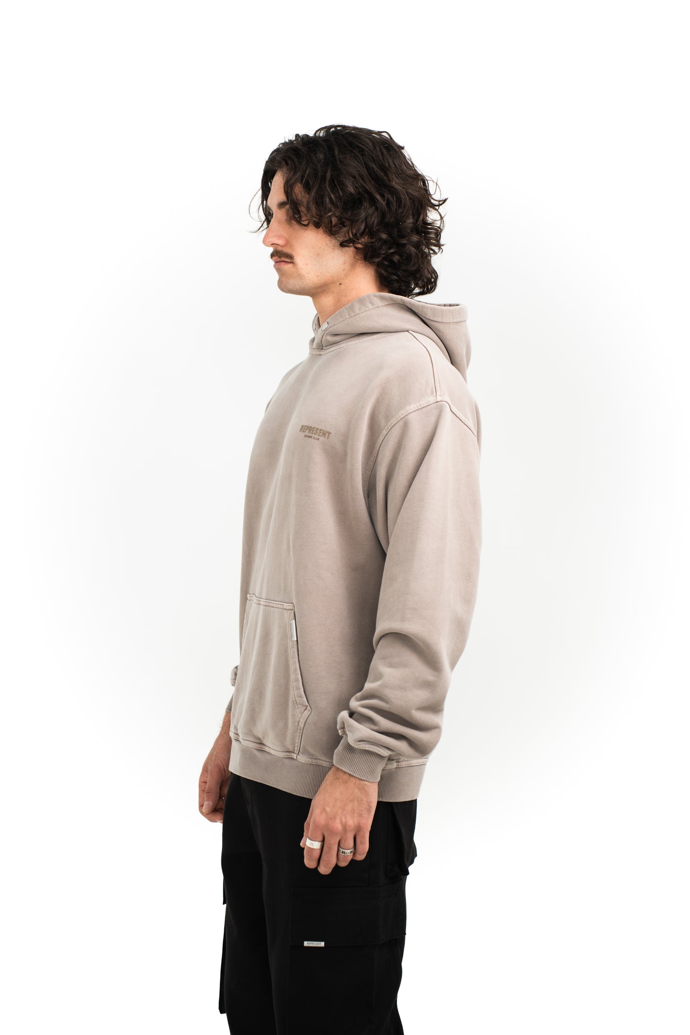 Represent Owners Club Hoodie Mushroom