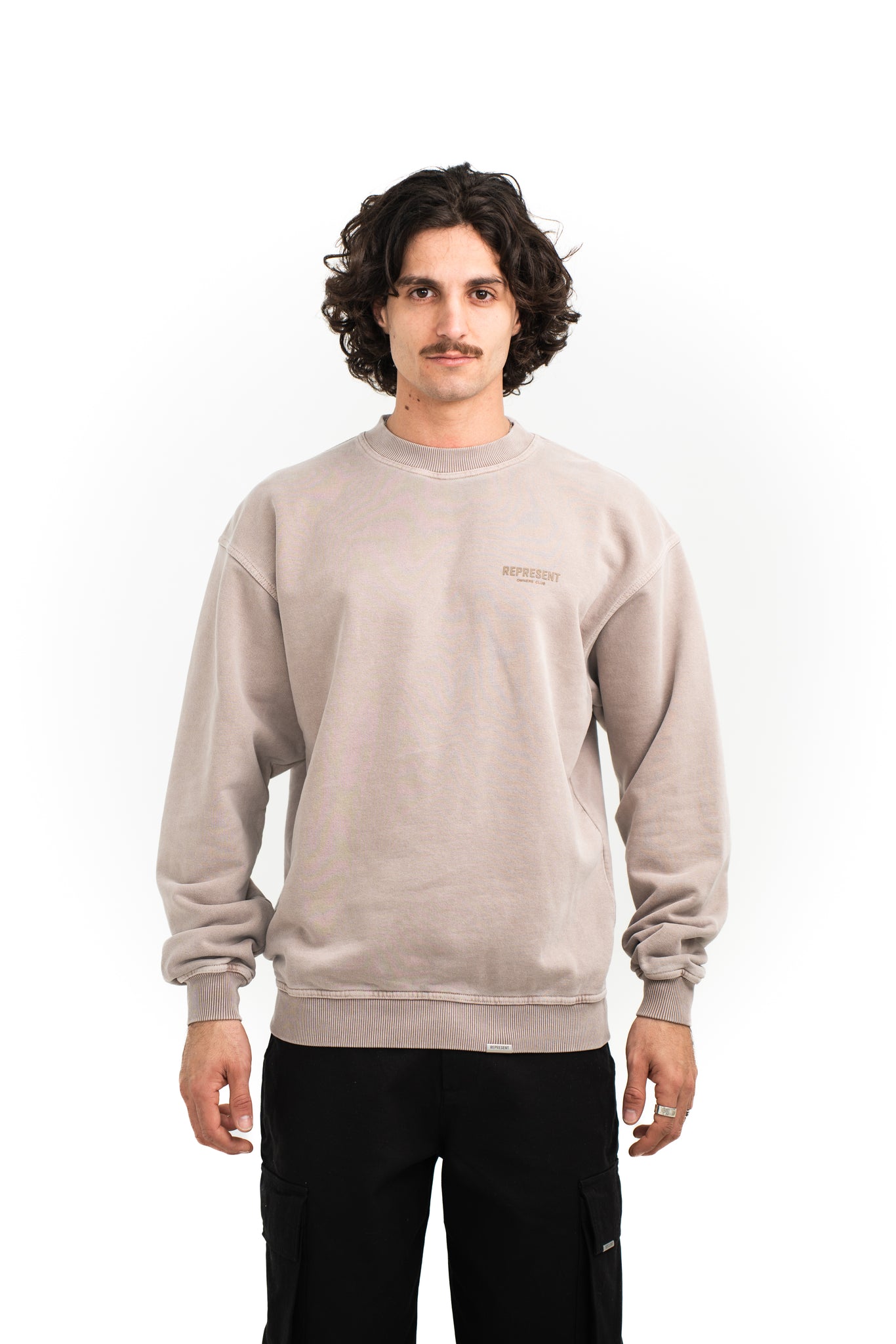 Represent Owners Club Crewneck Mushroom