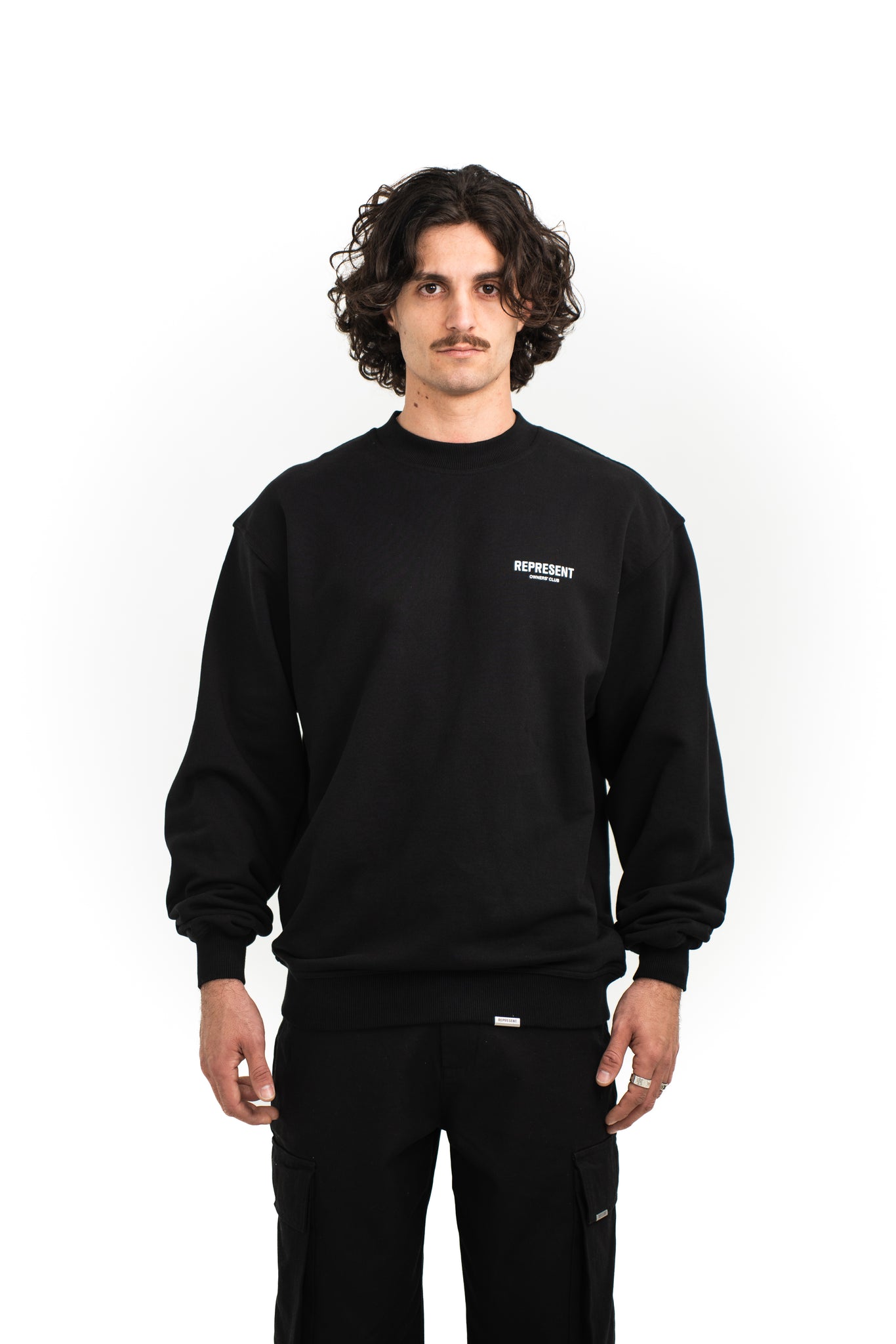 Represent Owners Club Crewneck Black