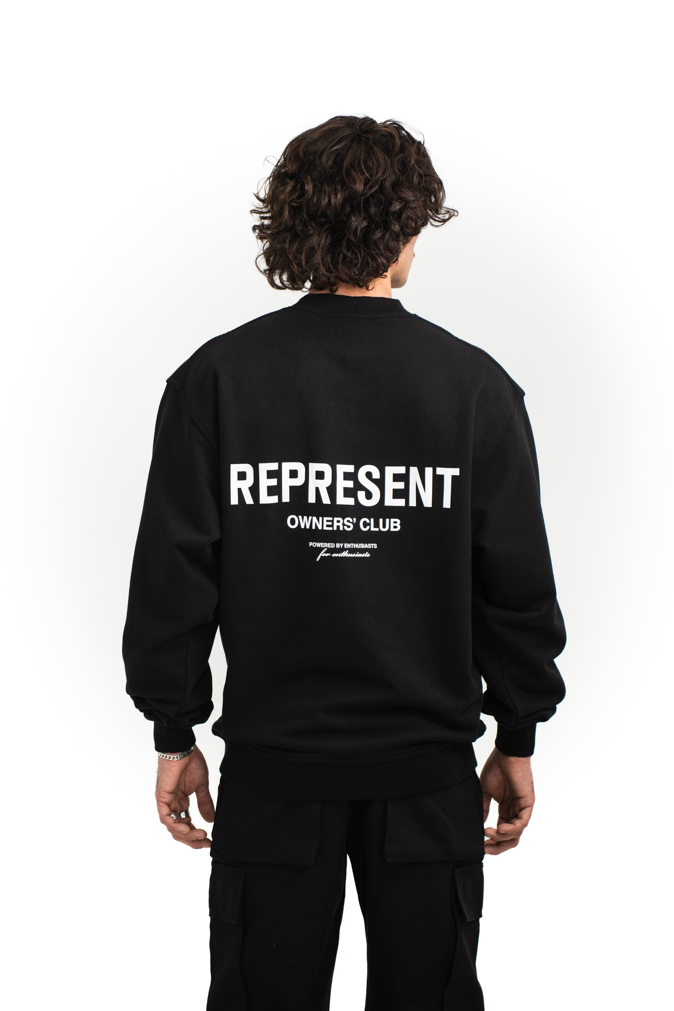 Represent Owners Club Crewneck Black