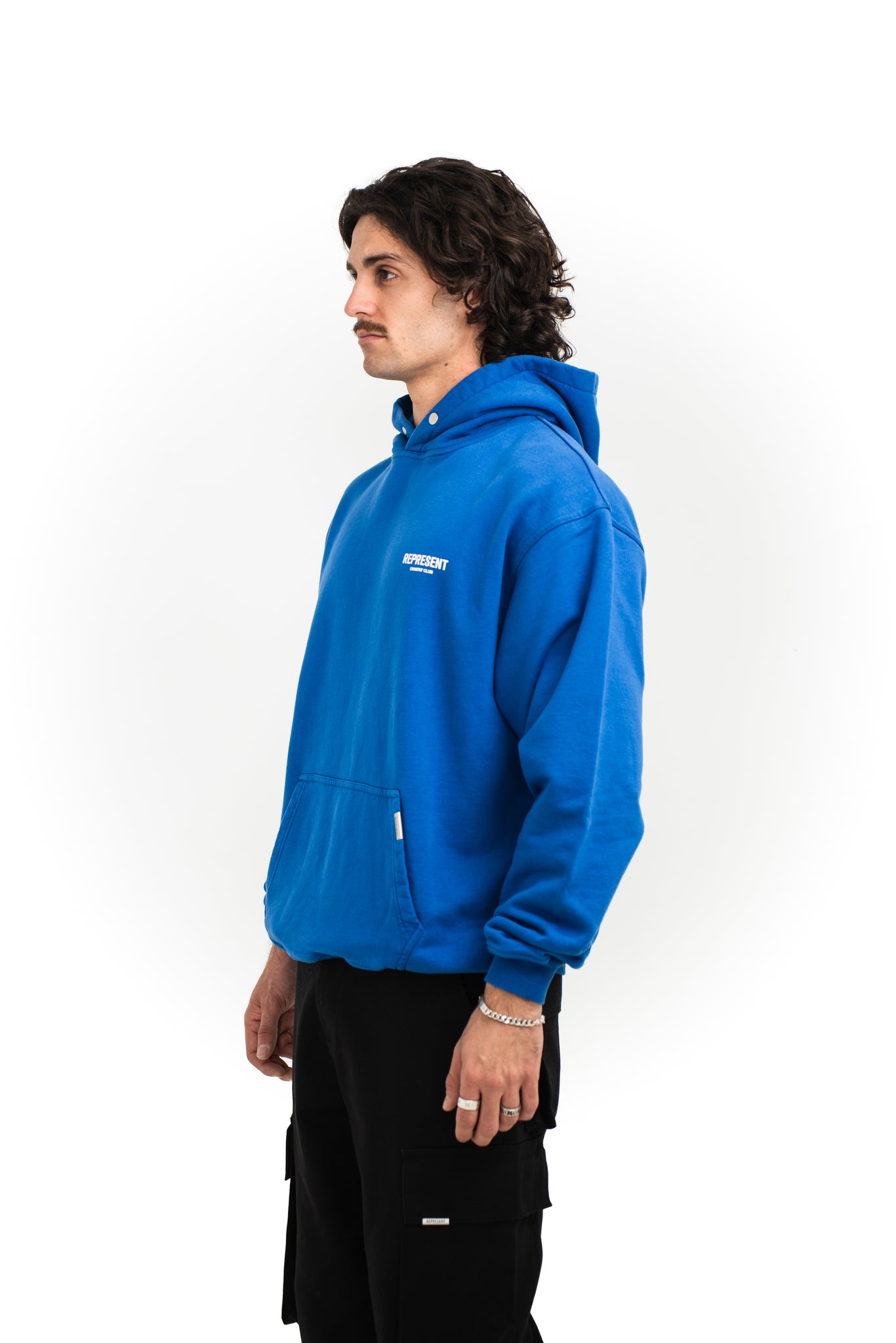 Represent Owners Club Hoodie Cobalt Blue