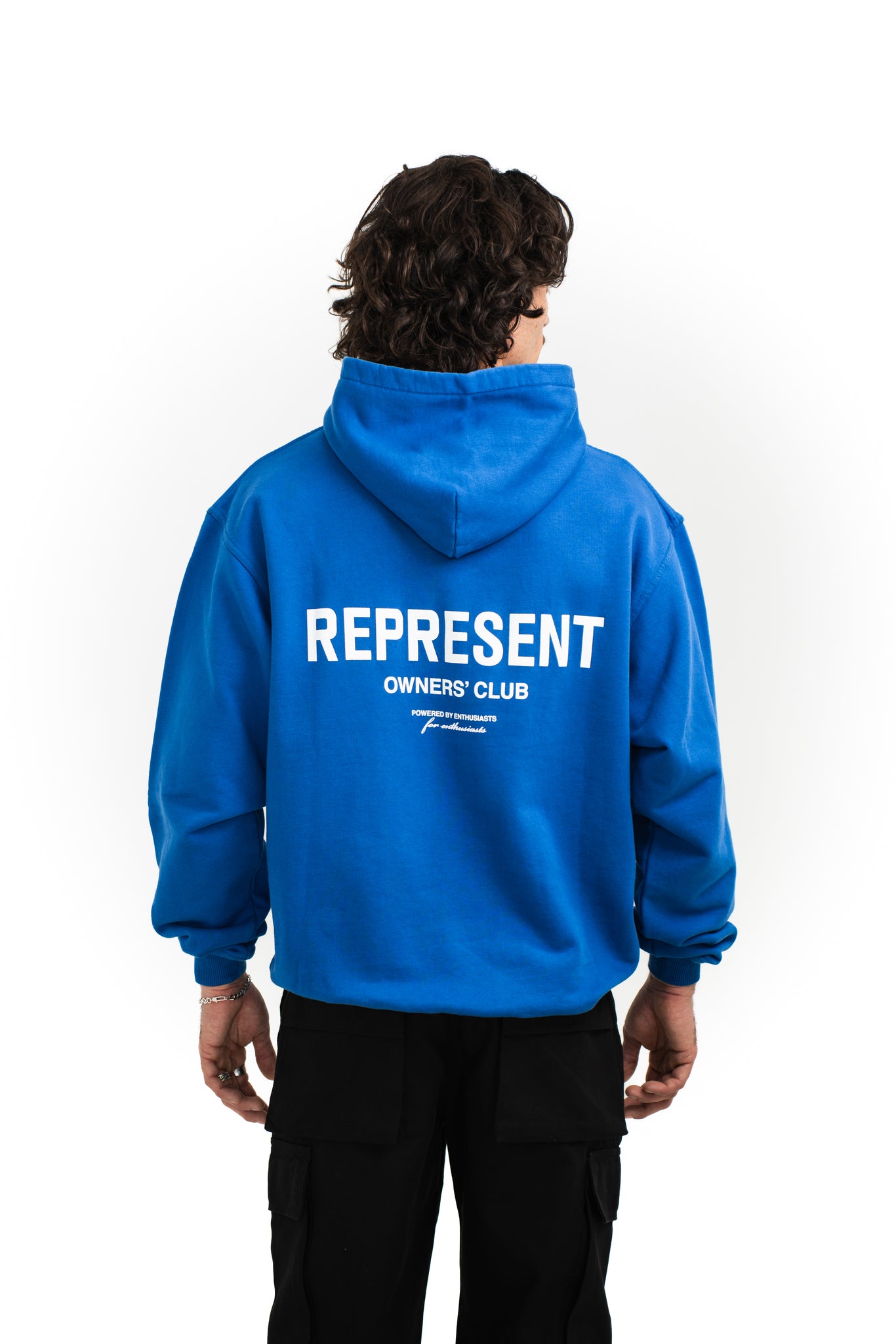 Represent Owners Club Hoodie Cobalt Blue