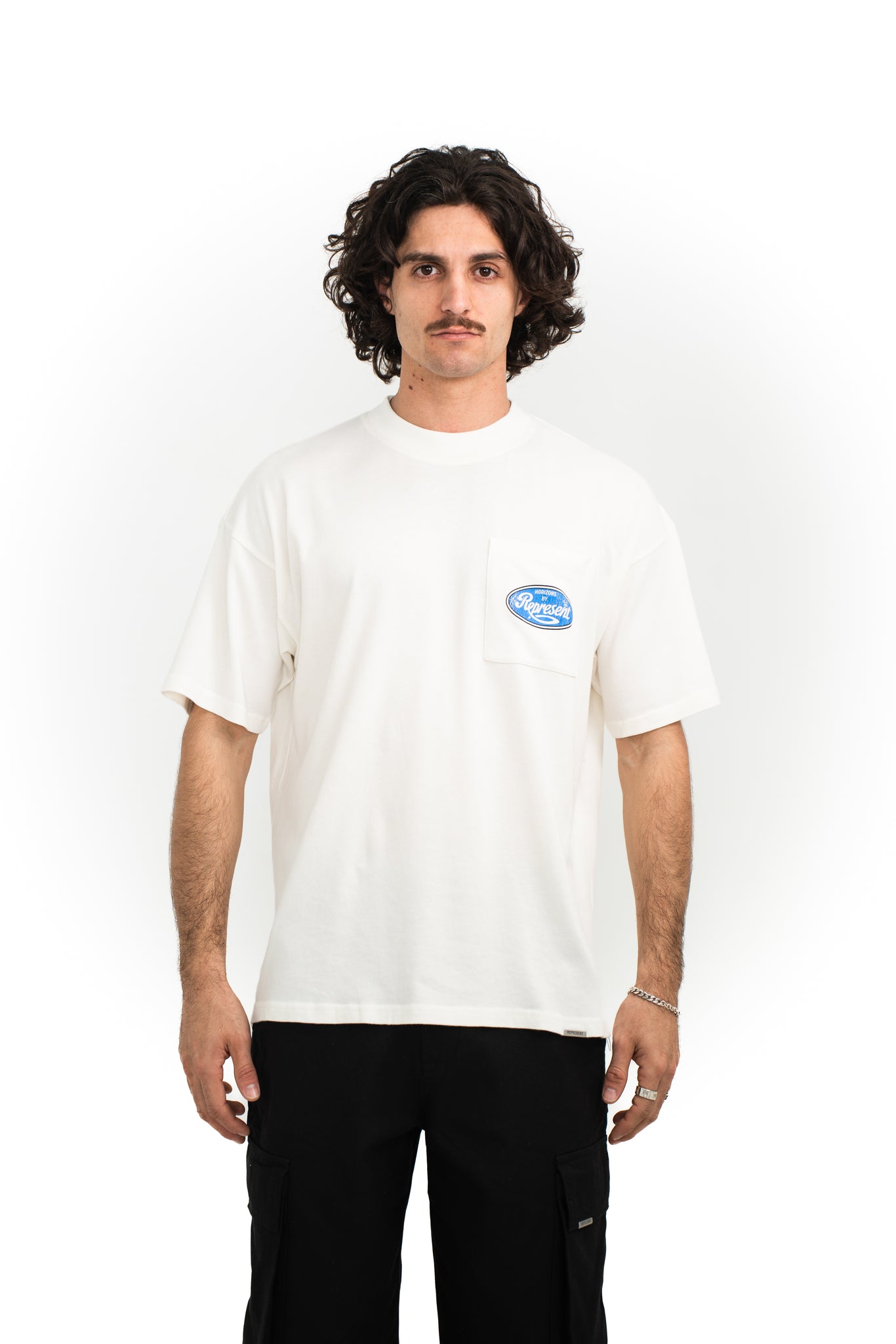 Represent Classic Parts Tee Flat White