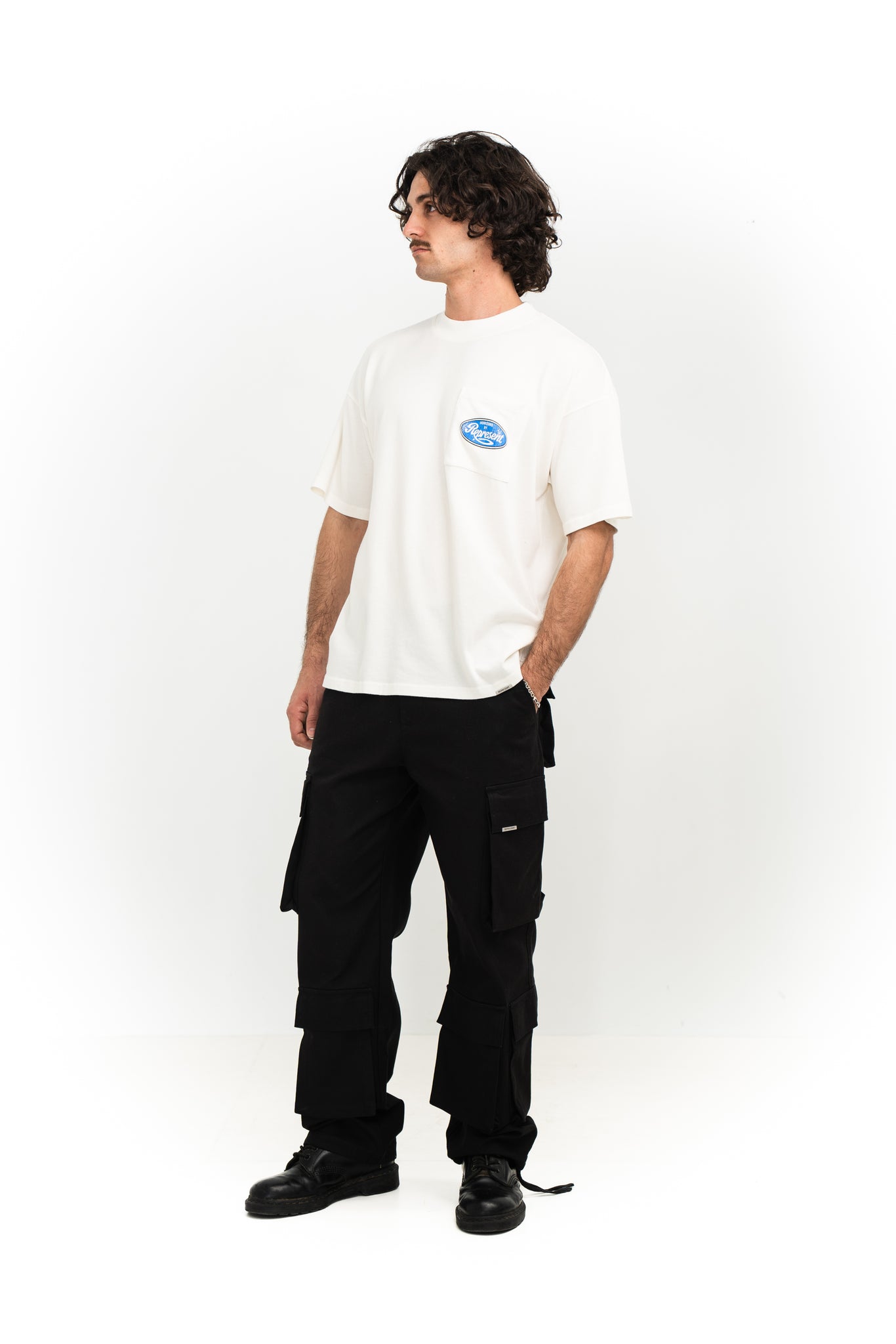 Represent Classic Parts Tee Flat White