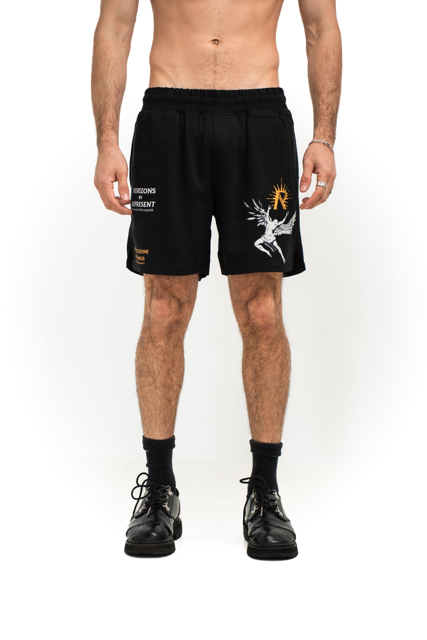 Represent Icarus Shorts Black