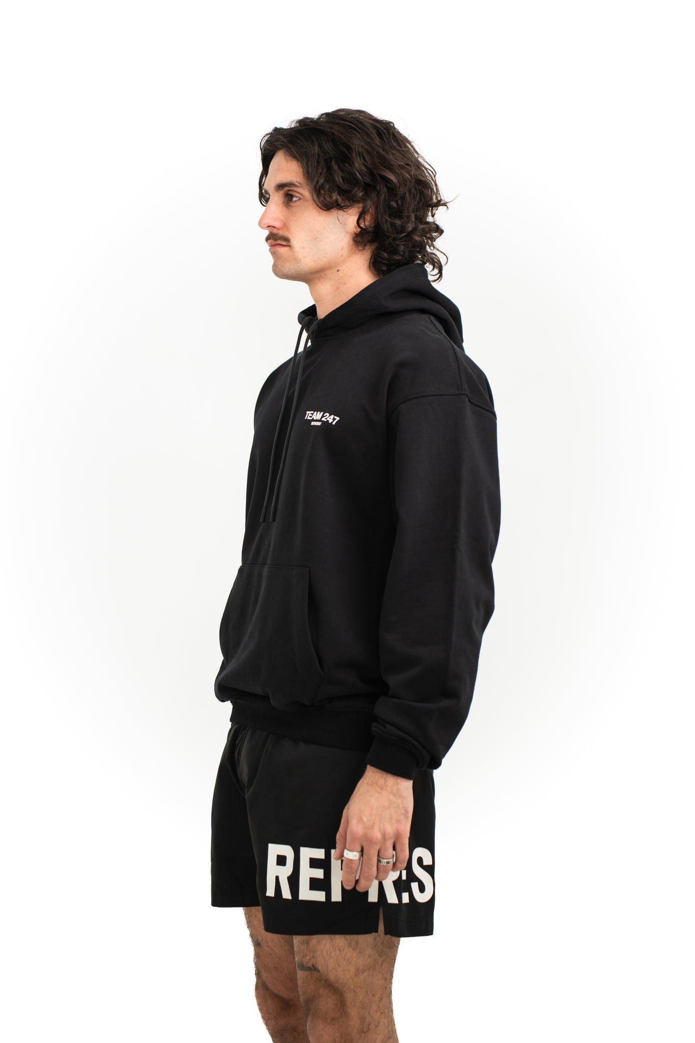 Represent Team 247 Hoodie Black