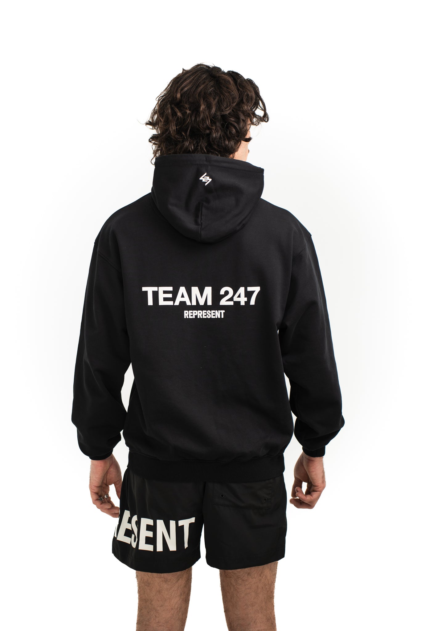 Represent Team 247 Hoodie Black