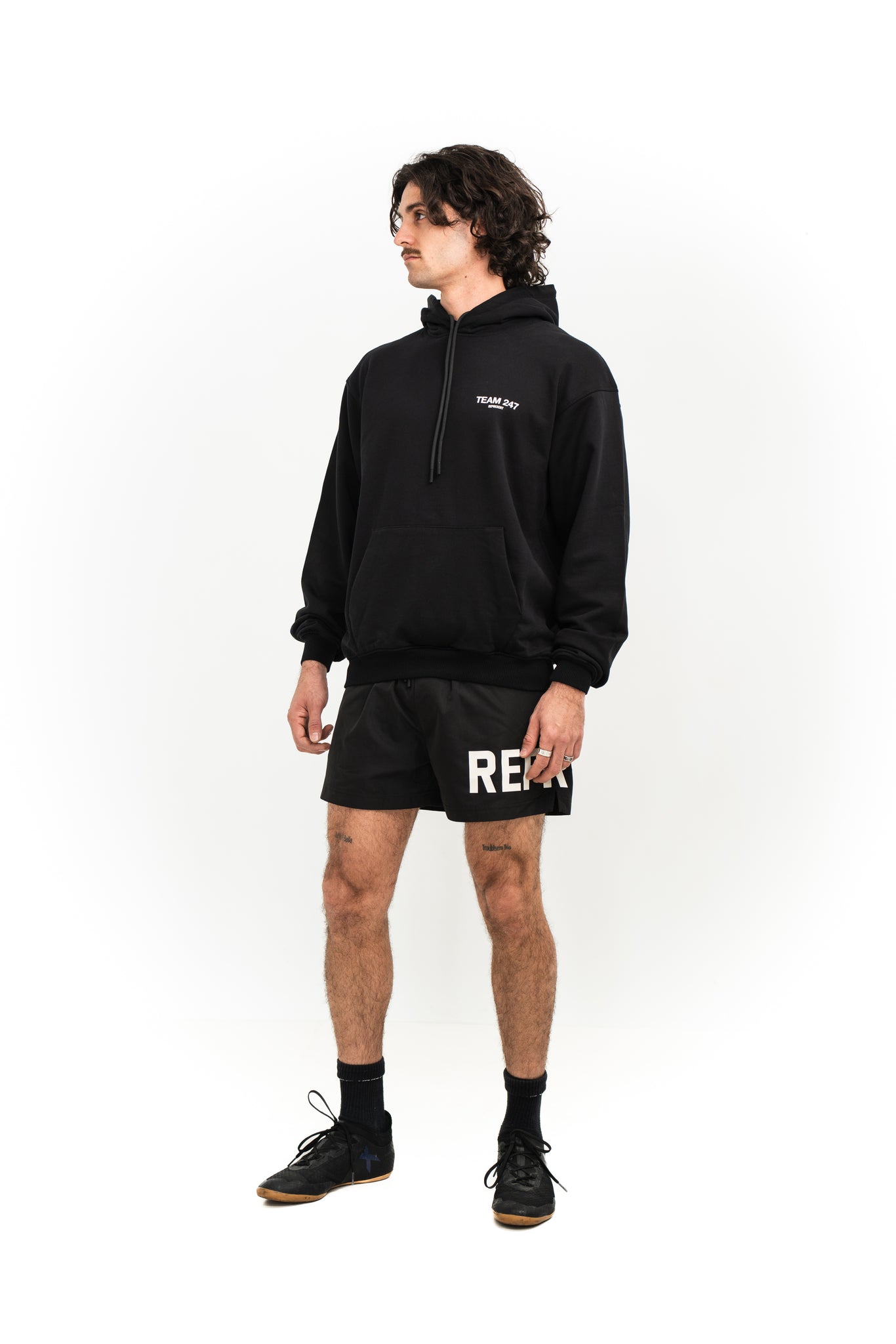 Represent Team 247 Hoodie Black