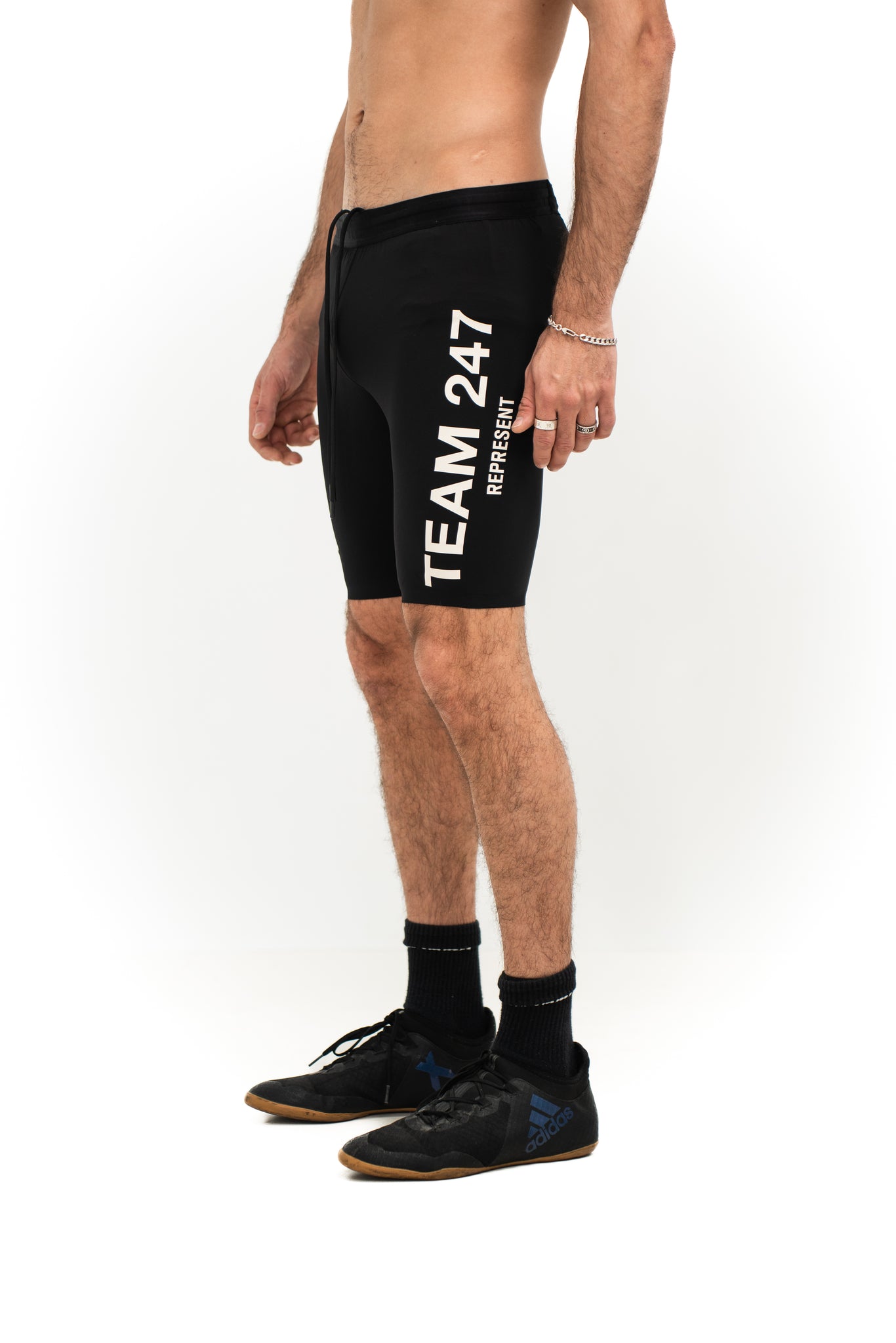 Represent Team 247 Legging Shorts Jet Black