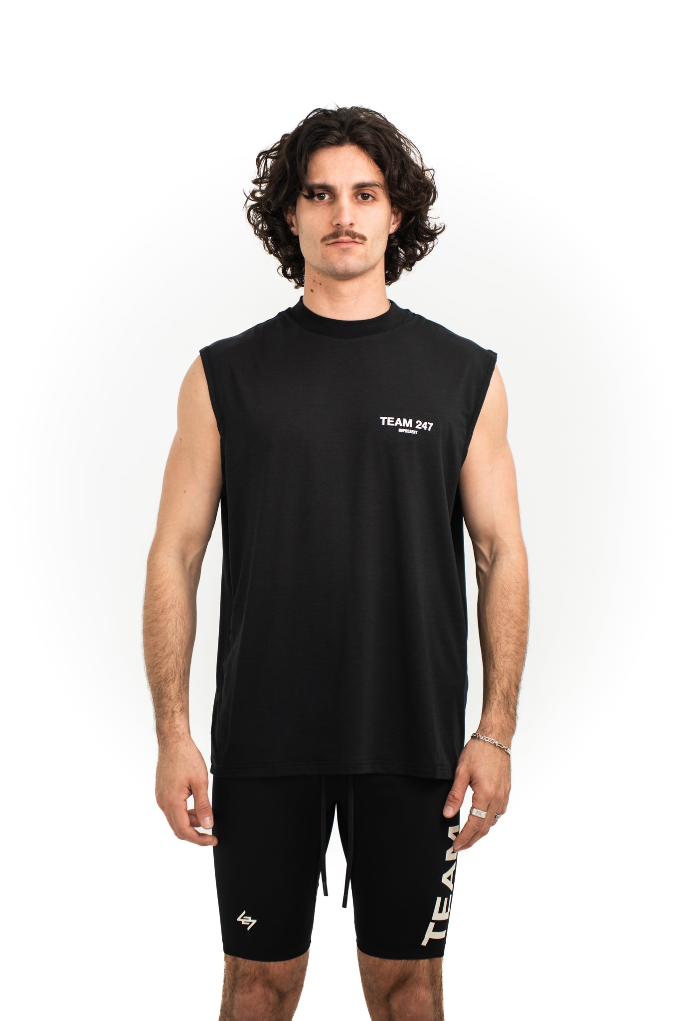 Represent Team 247 Oversized Tank Black