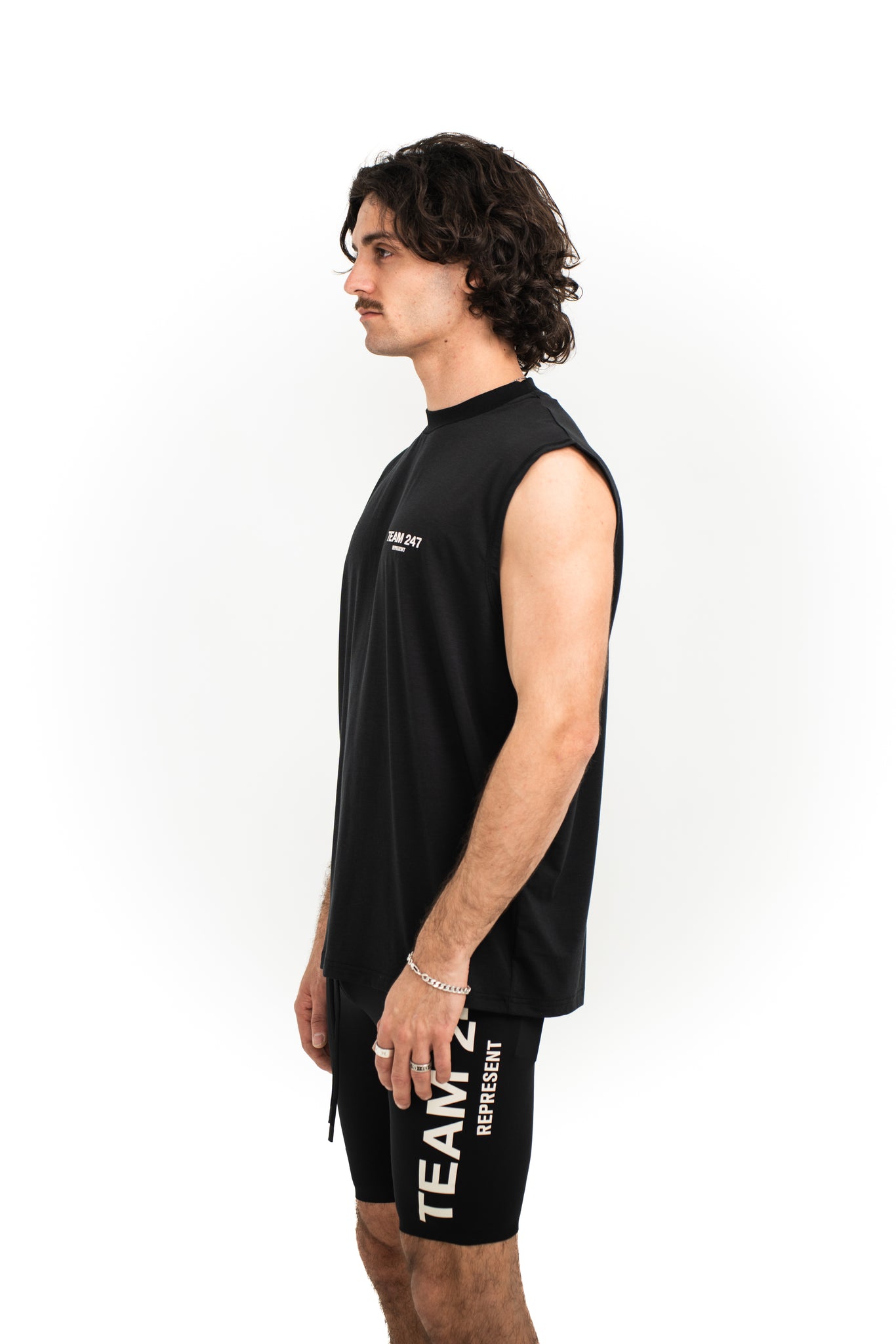 Represent Team 247 Oversized Tank Black