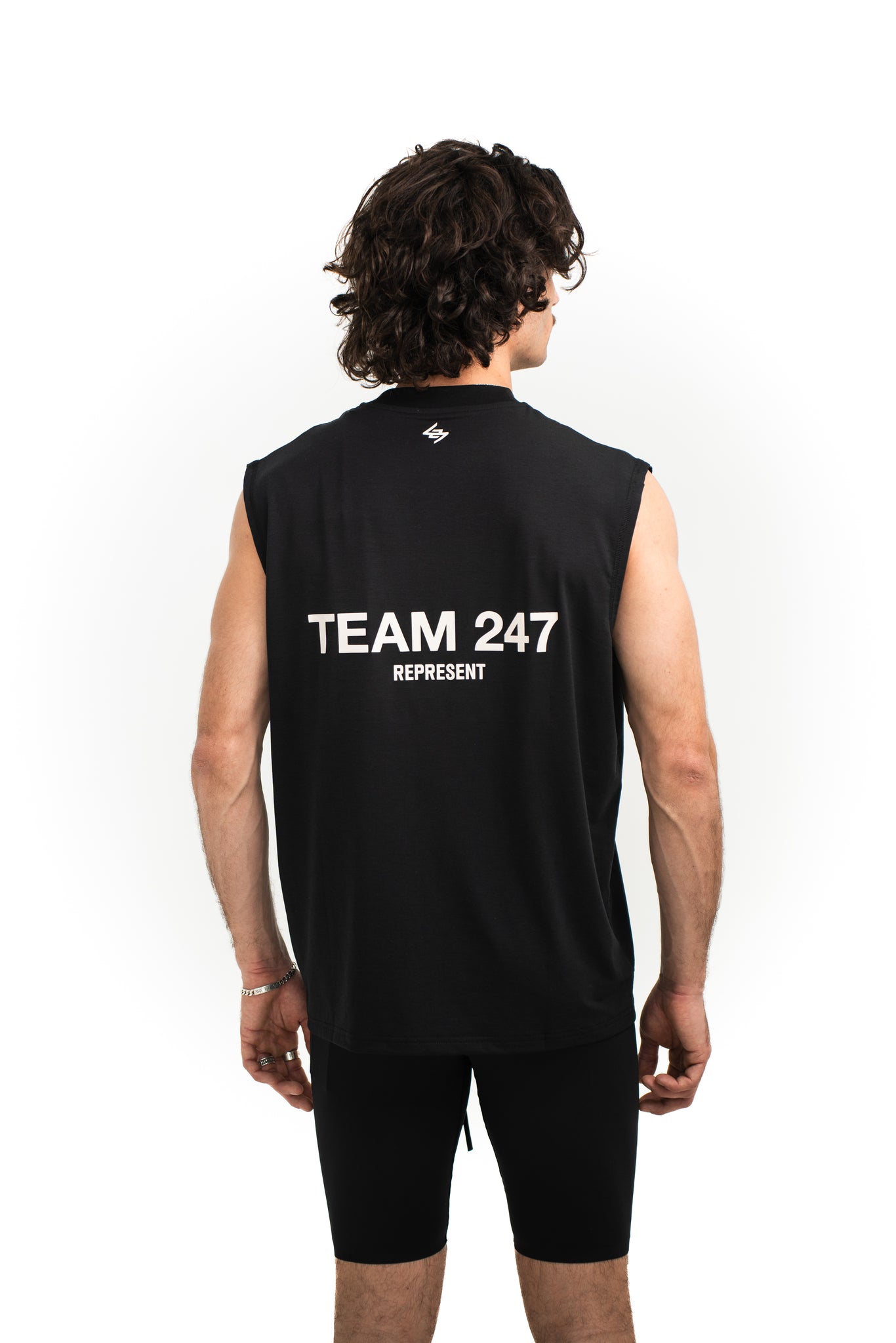 Represent Team 247 Oversized Tank Black