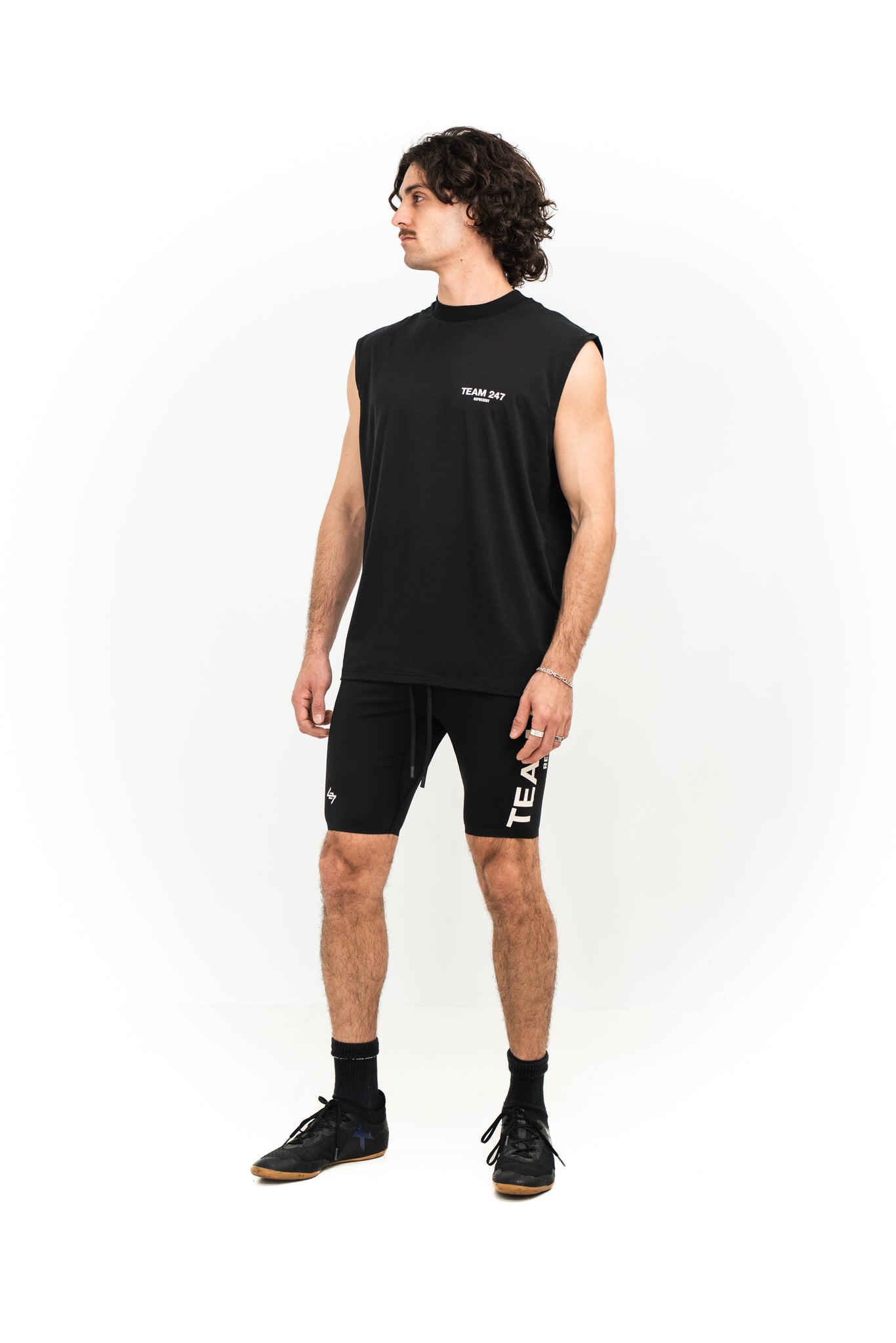 Represent Team 247 Oversized Tank Black