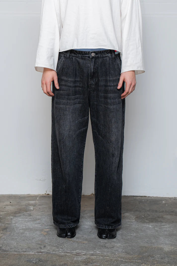 Ricca Washed Denim Black