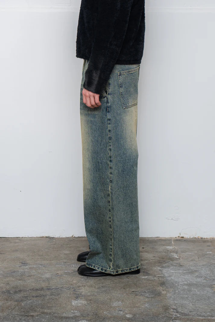 Ricca Washed Denim Blue