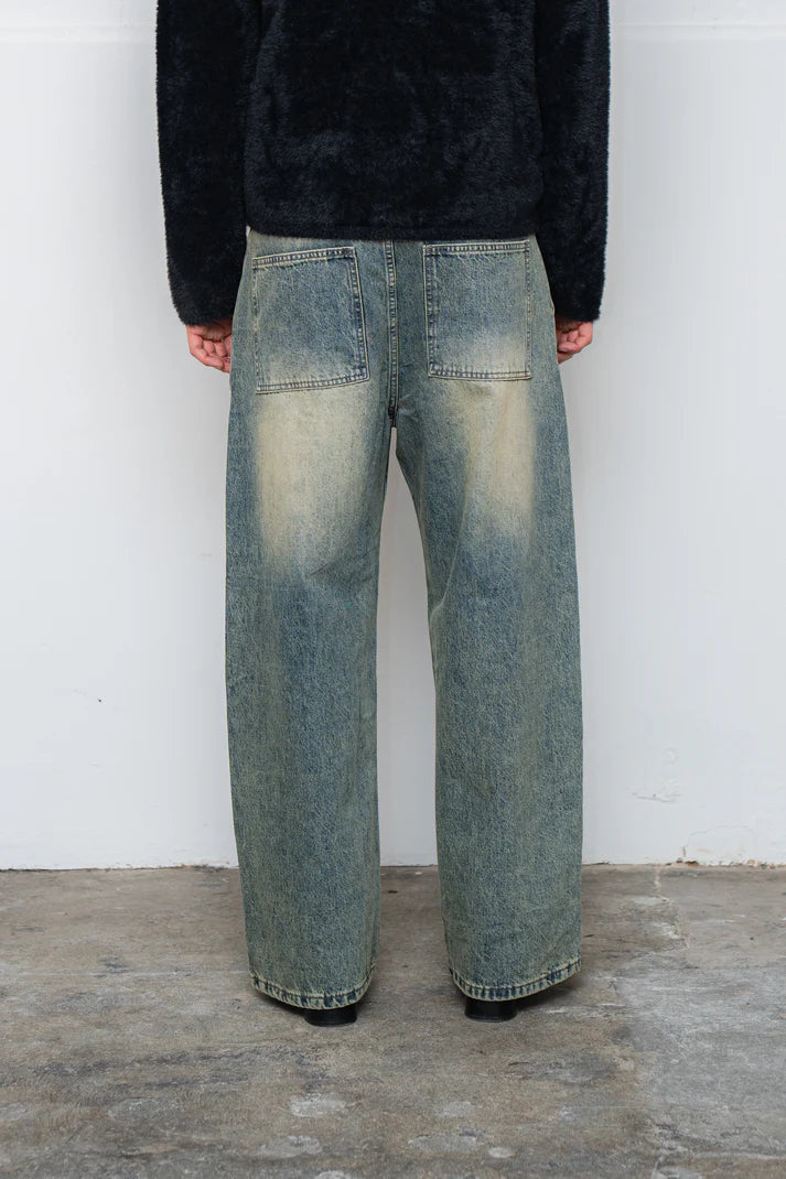 Ricca Washed Denim Blue
