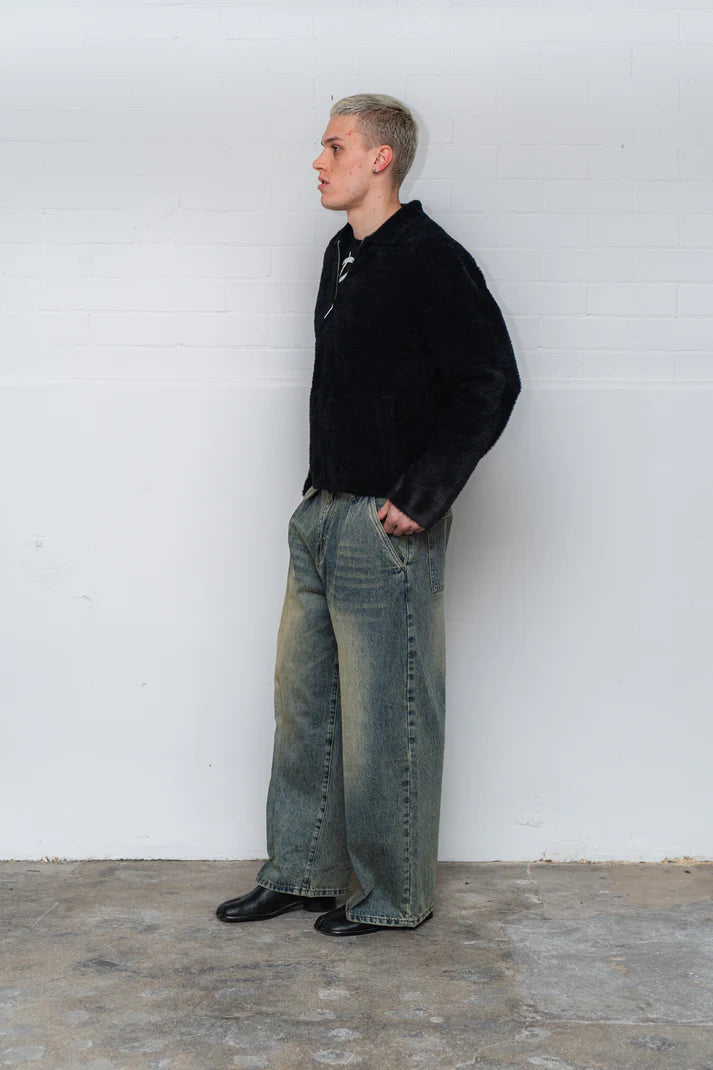 Ricca Washed Denim Blue