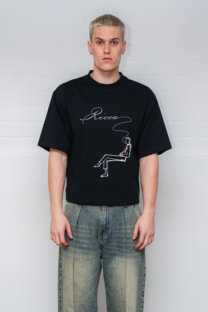 Ricca Smoker Tee Black