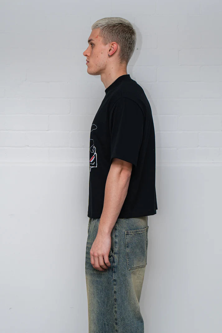Ricca Smoker Tee Black