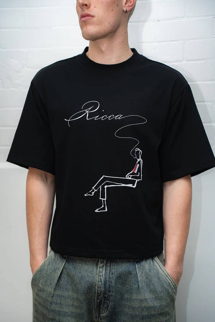 Ricca Smoker Tee Black
