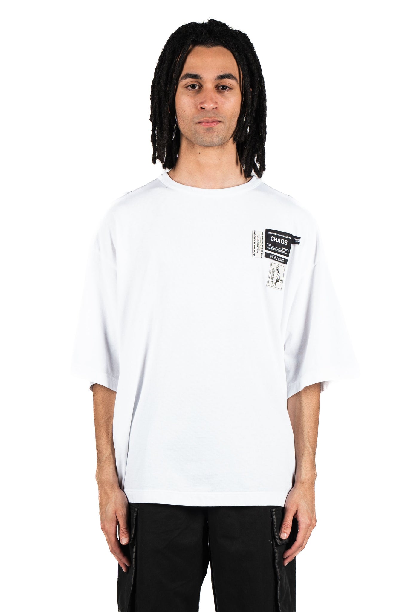 Undercover UC1D4807-4 CHAOS Patch Boxy Tee White