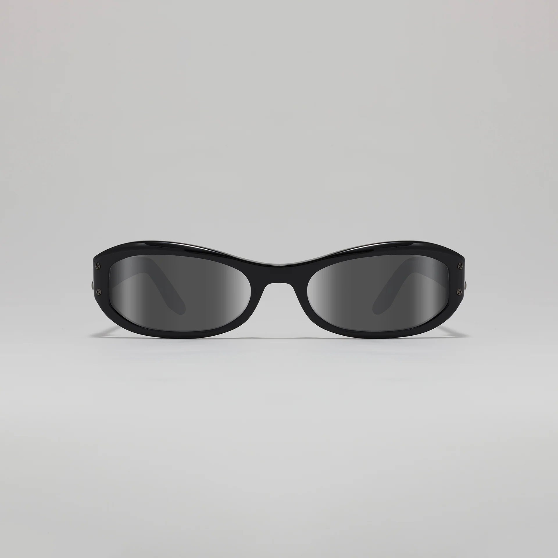 NRGY VELA Graphite Lens Acetate Sunglasses Black