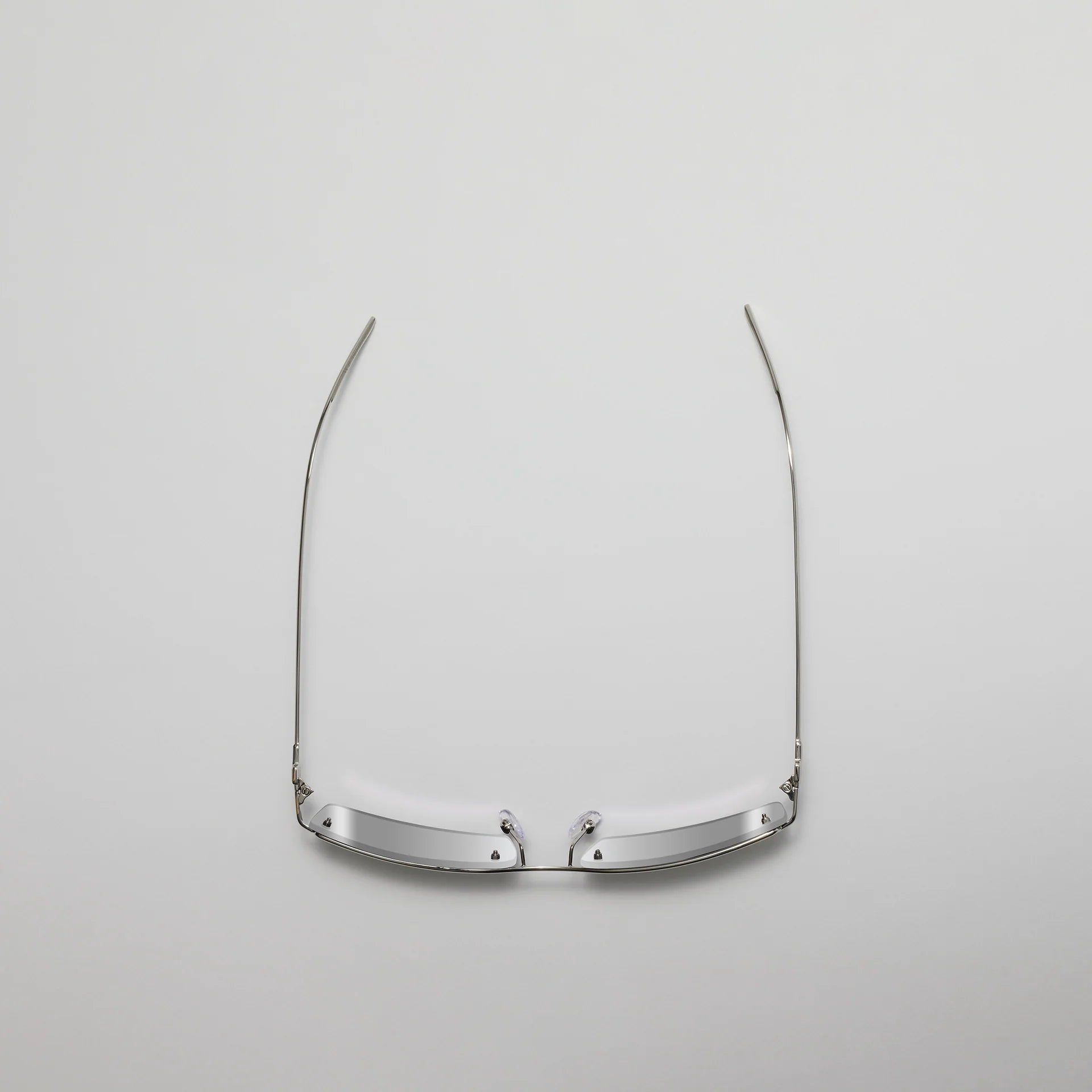 NRGY RIVA Stealth Lens Stainless Steel Sunglasses Chrome