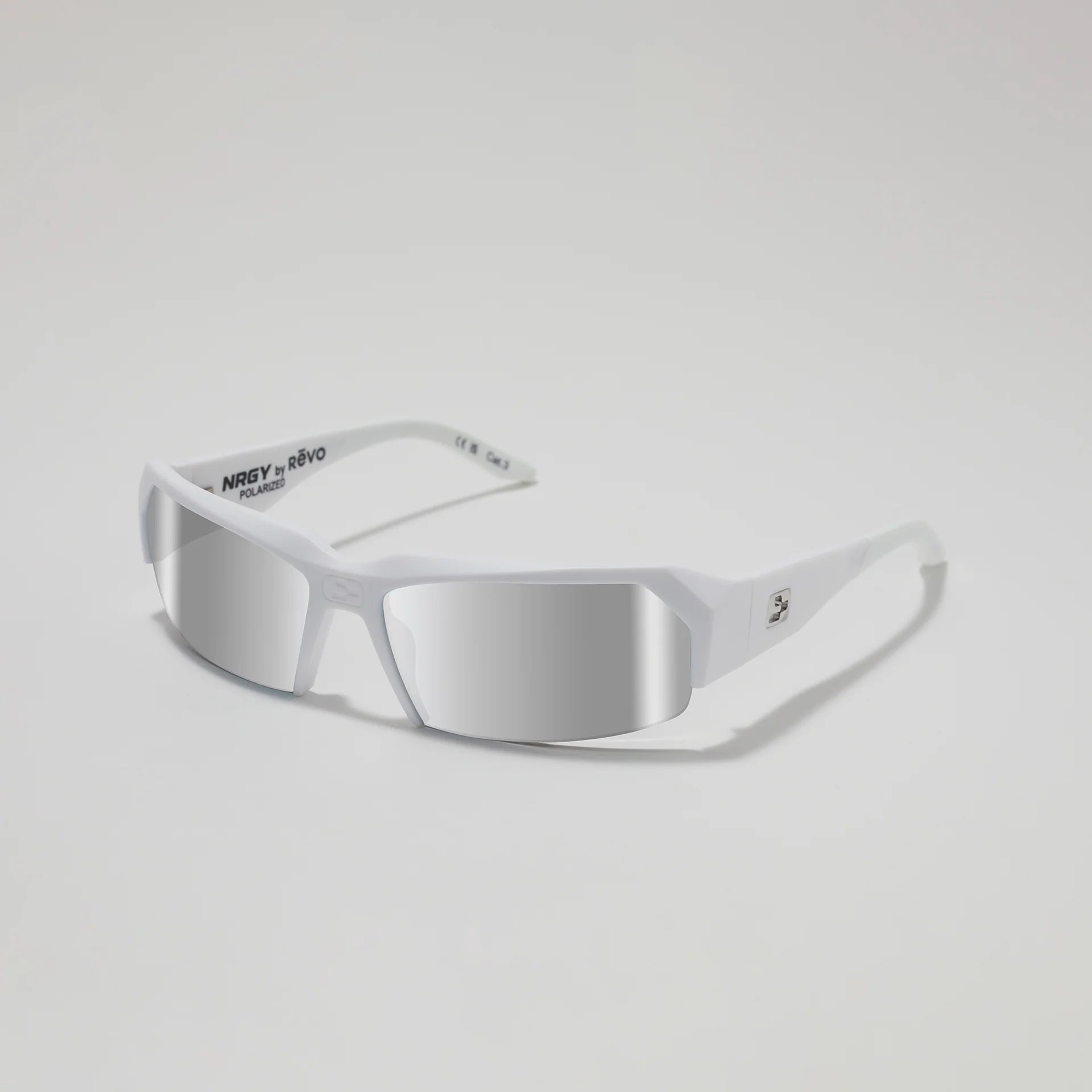 NRGY OBLIVION Stealth Lens TR90 Sunglasses Matte White