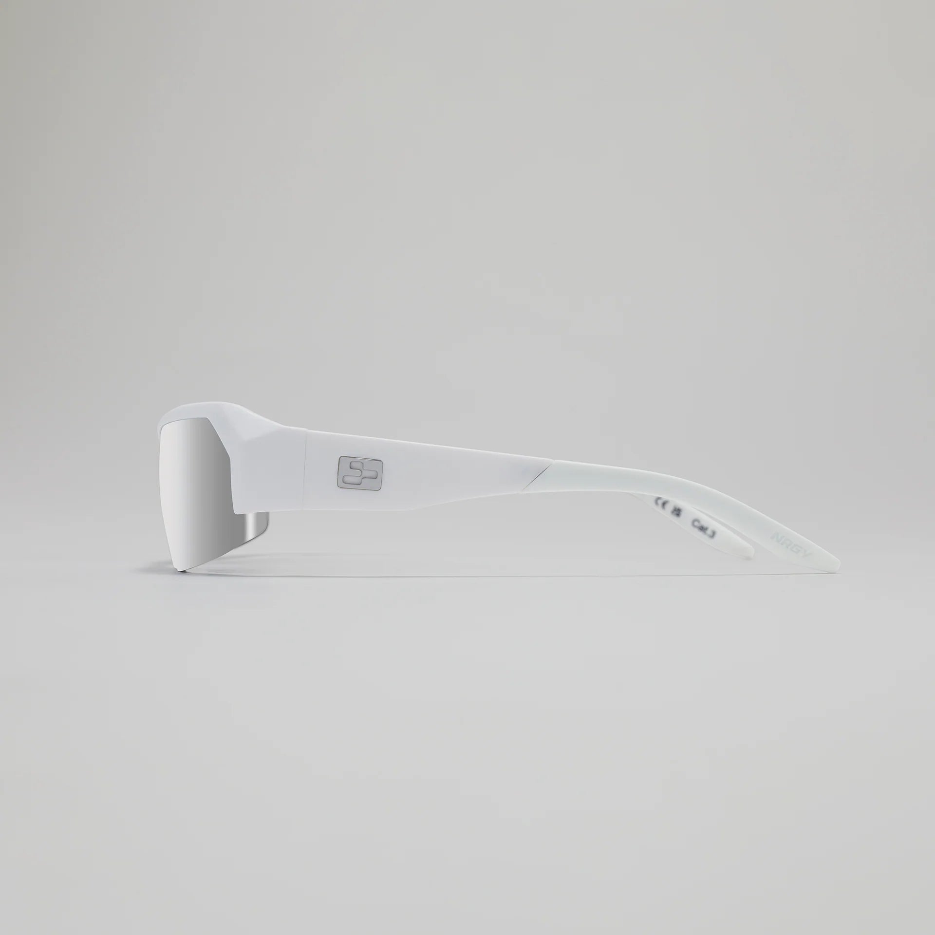 NRGY OBLIVION Stealth Lens TR90 Sunglasses Matte White