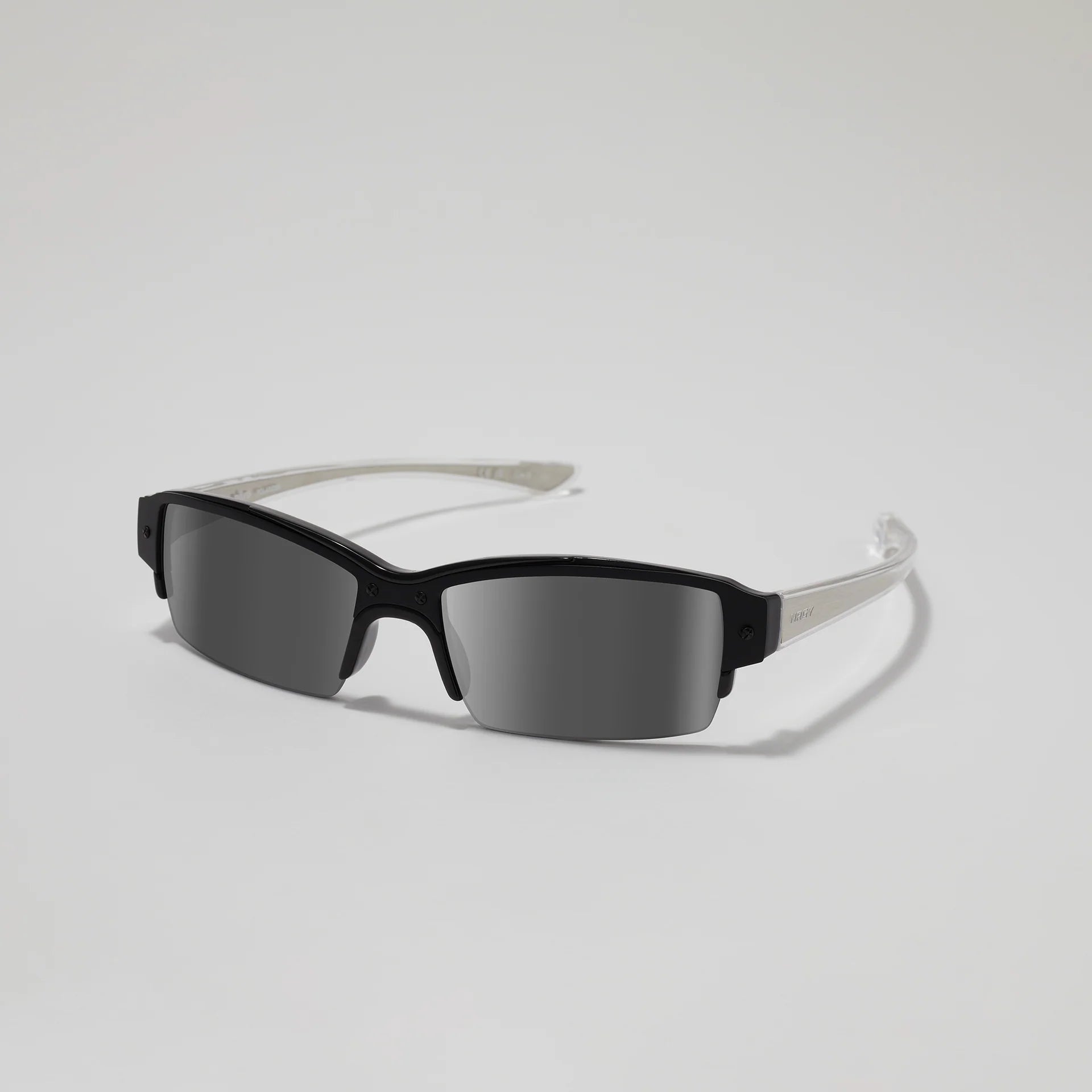 NRGY ASTRA Graphite Lens Stainless Steel Sunglasses Black