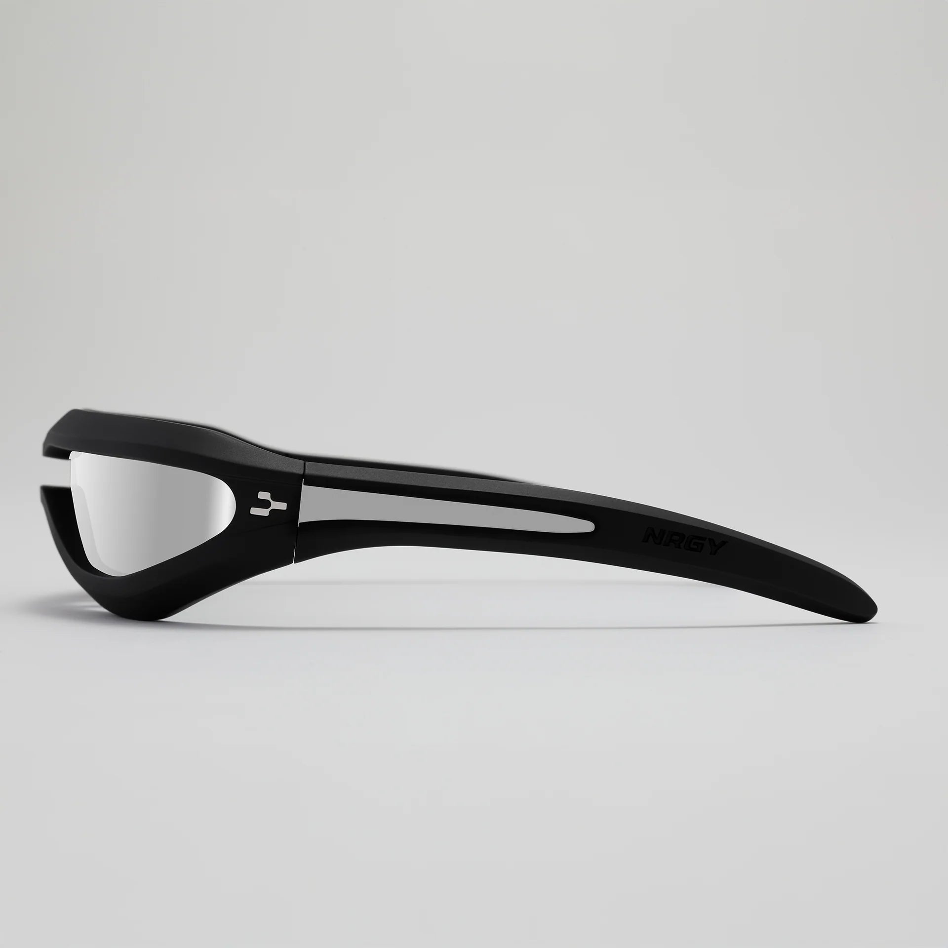 NRGY MARK II Stealth Lens Sunglasses Satin Black