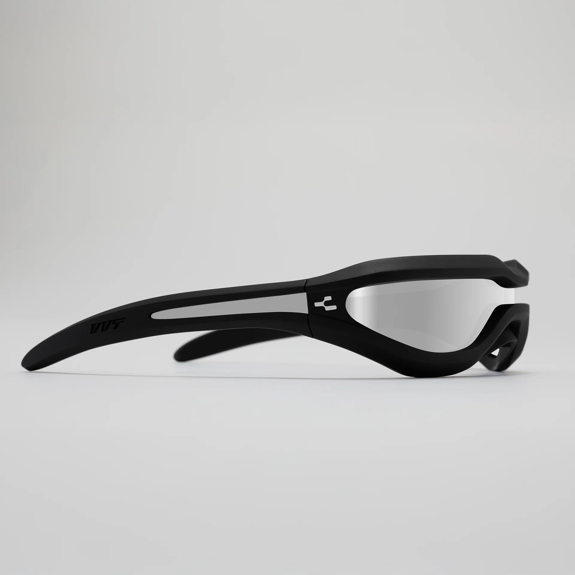 NRGY MARK II Stealth Lens Sunglasses Satin Black