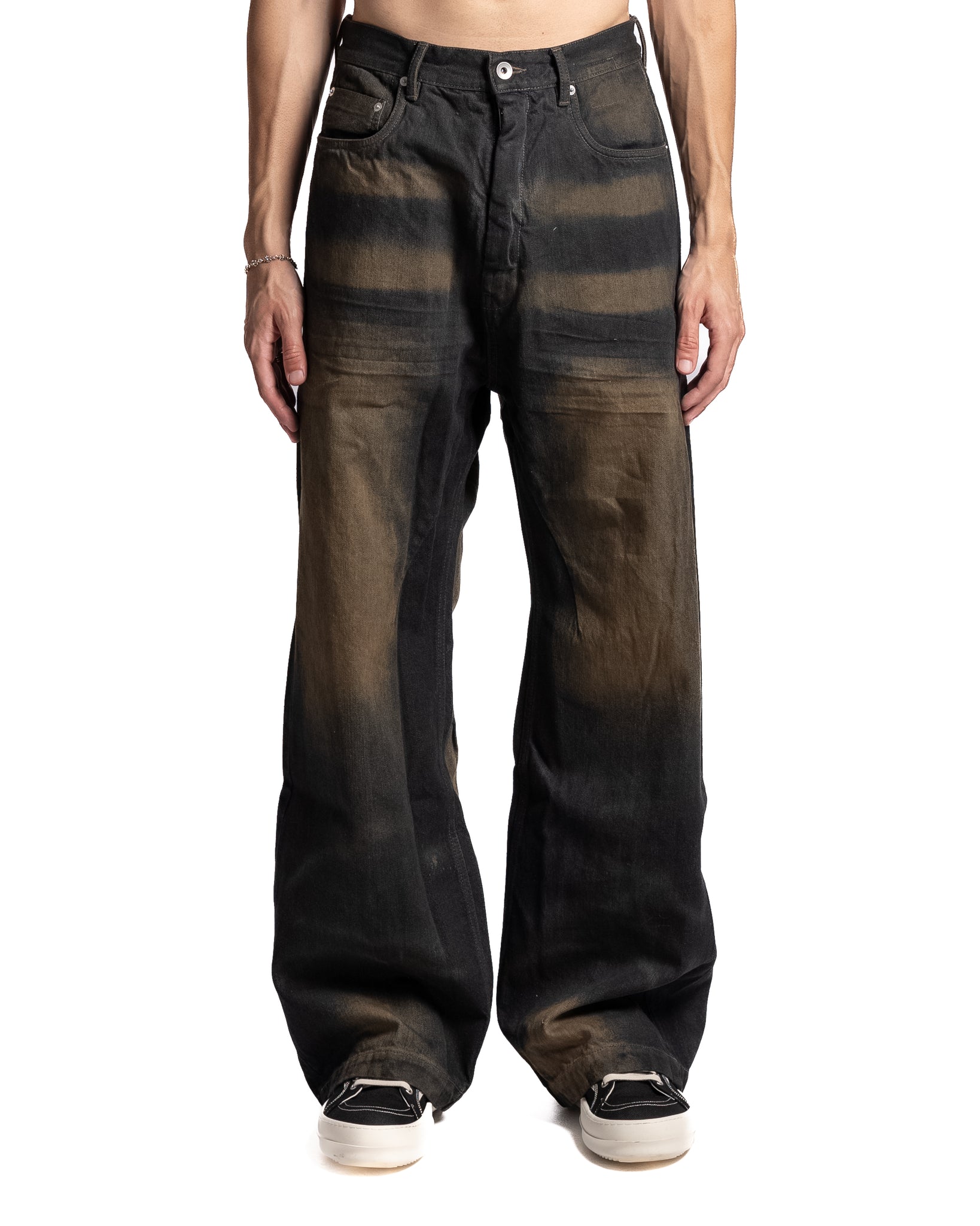 Rick Owens DRKSHDW Denim Geth Jeans Mud