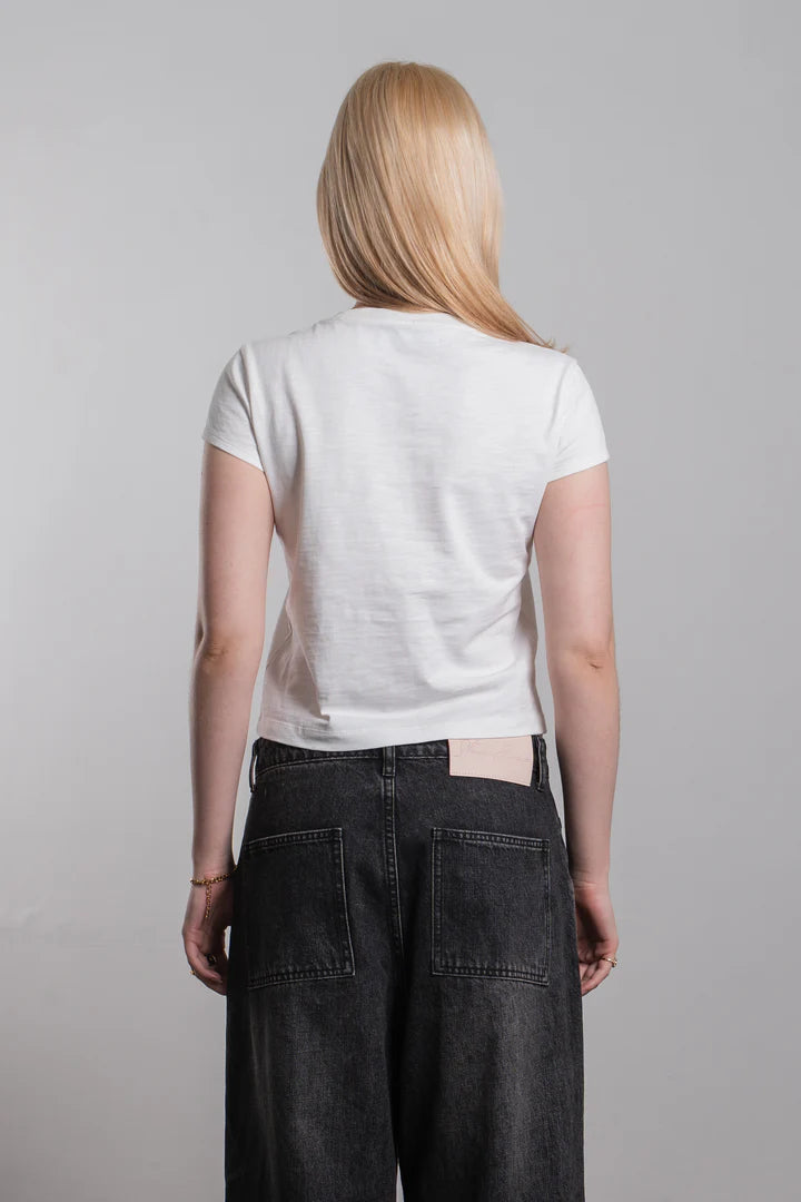 Ricca Kiss Me Baby Tee White