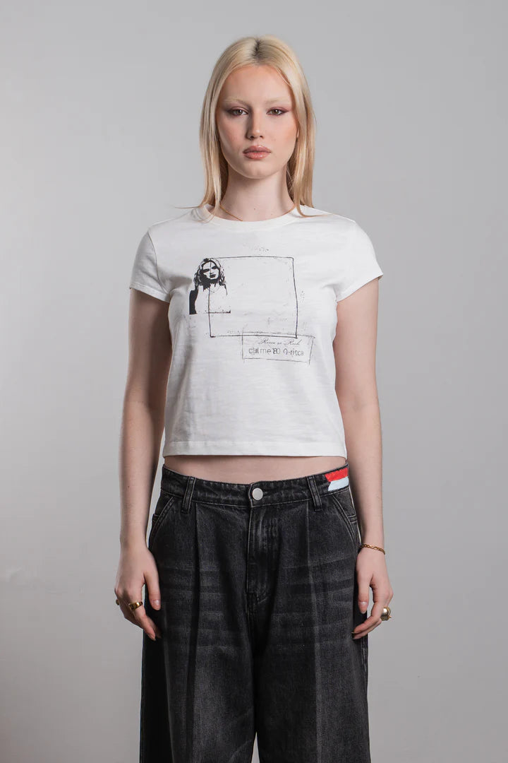 Ricca Ricca Or Rich Tee White