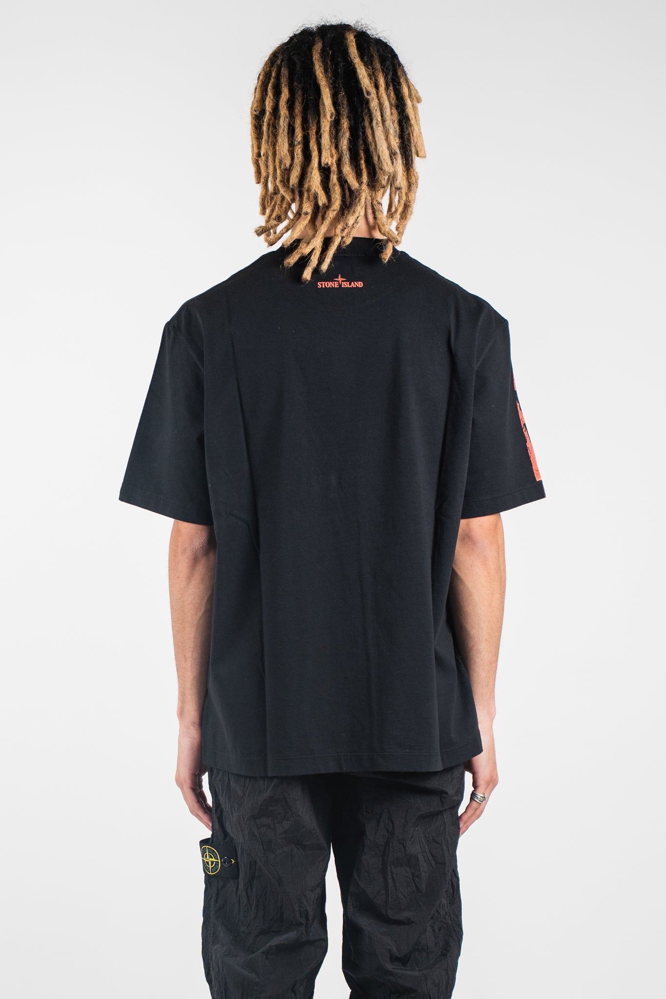 Stone Island 21000-36-S0149 Graphic Tee Black
