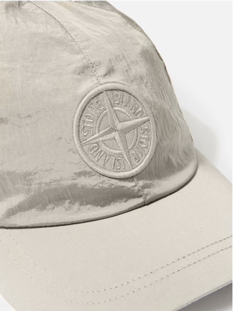 Stone Island 8115995 Nylon Hat Grey