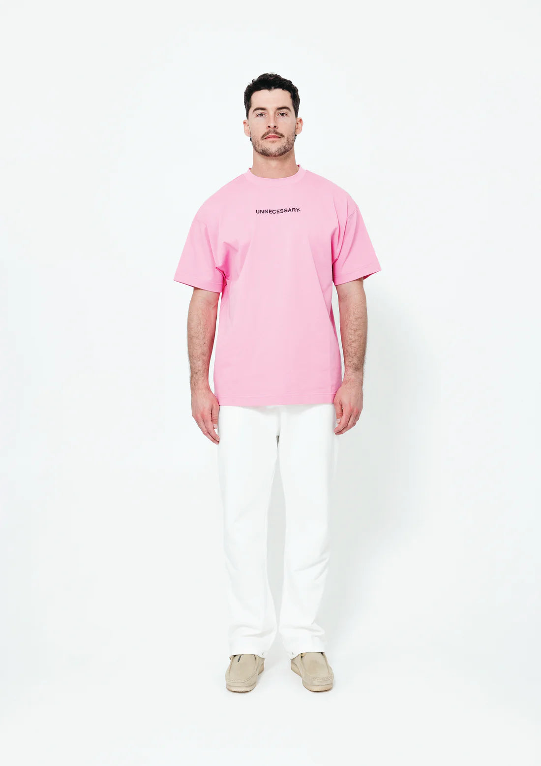 UNNECESSARY Survival Tee Hot Pink