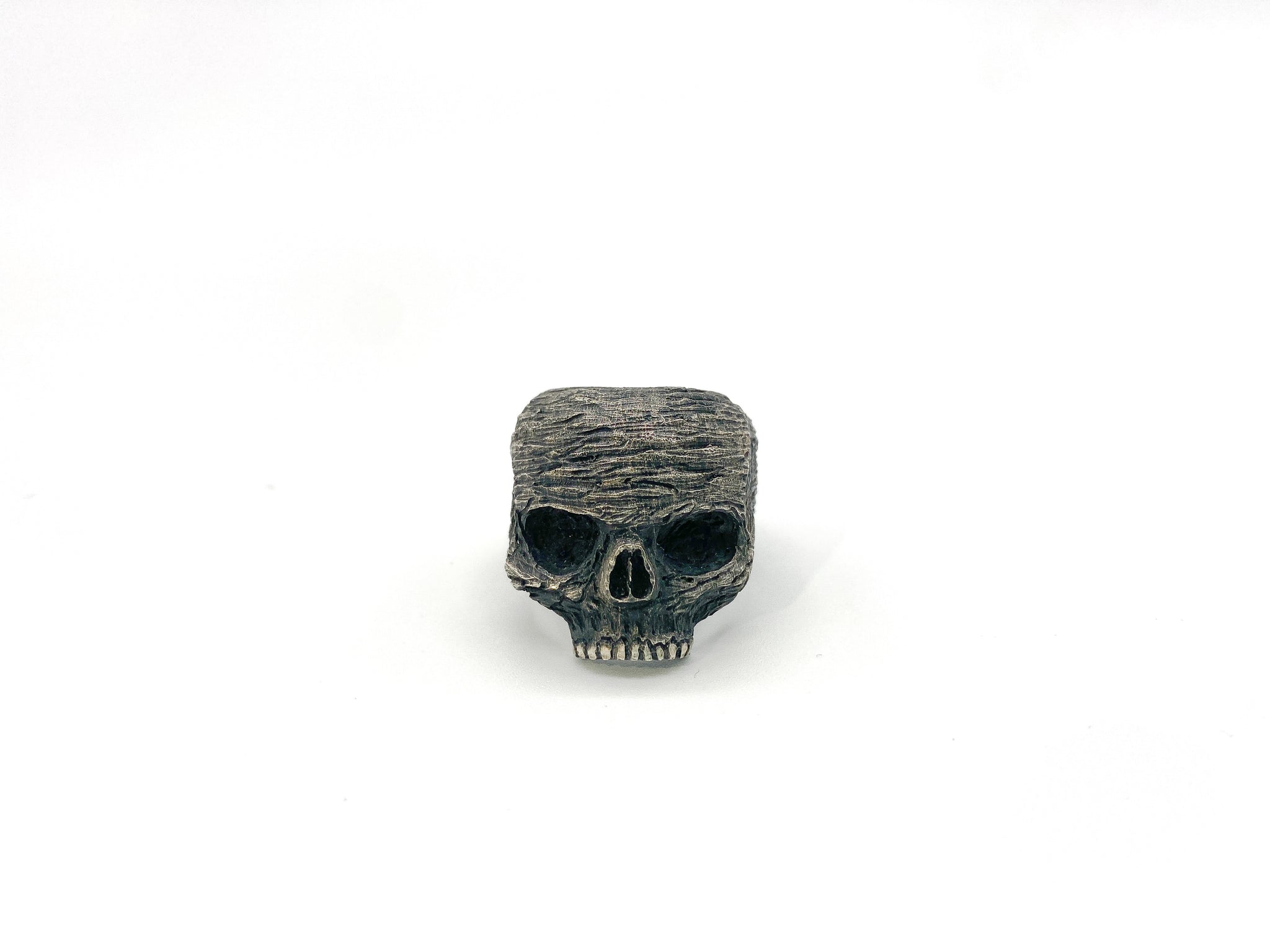 Oubliette Treasures Skull Ring Silver